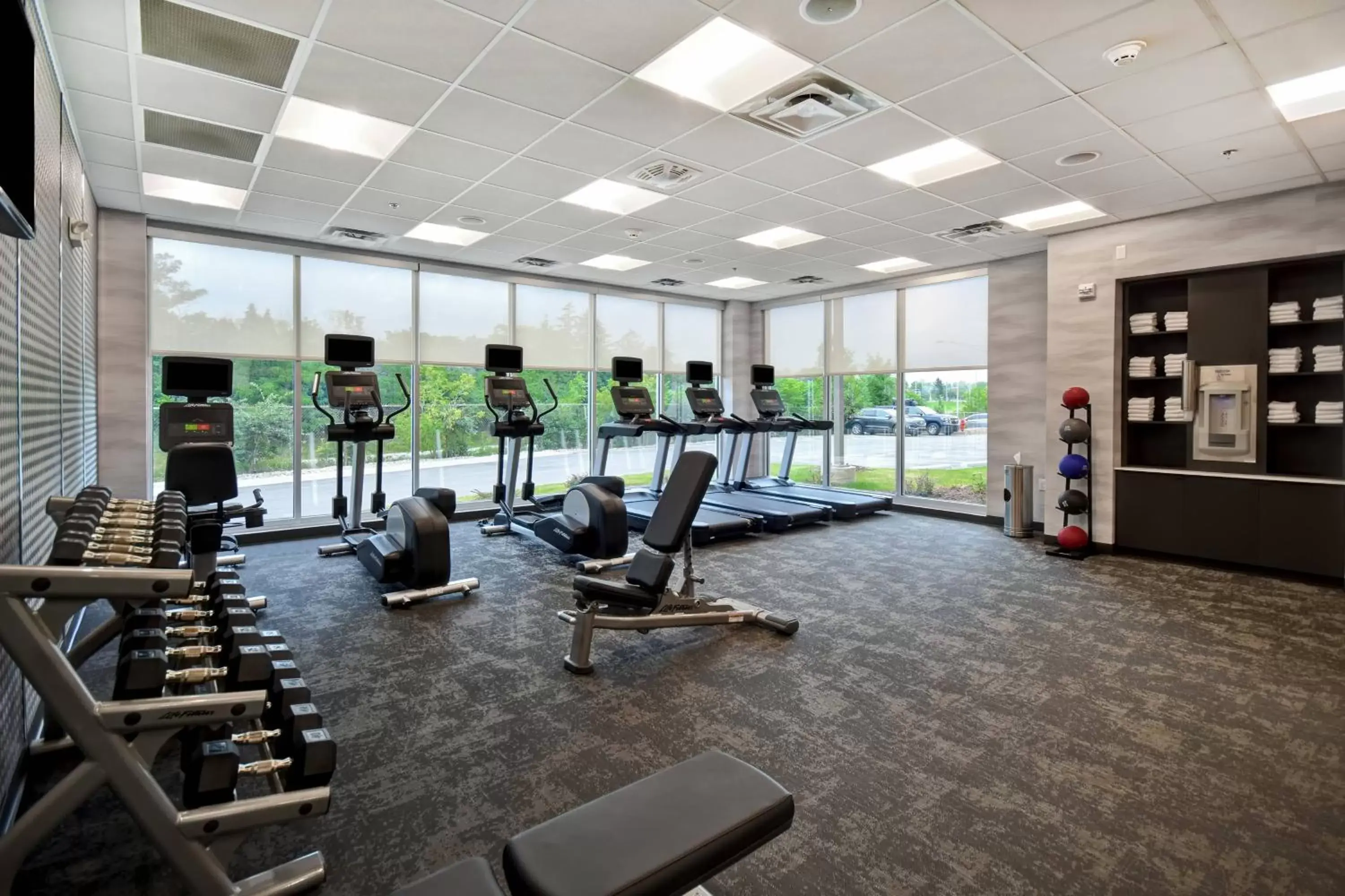 Fitness centre/facilities, Fitness Center/Facilities in Fairfield Inn & Suites by Marriott Milwaukee North