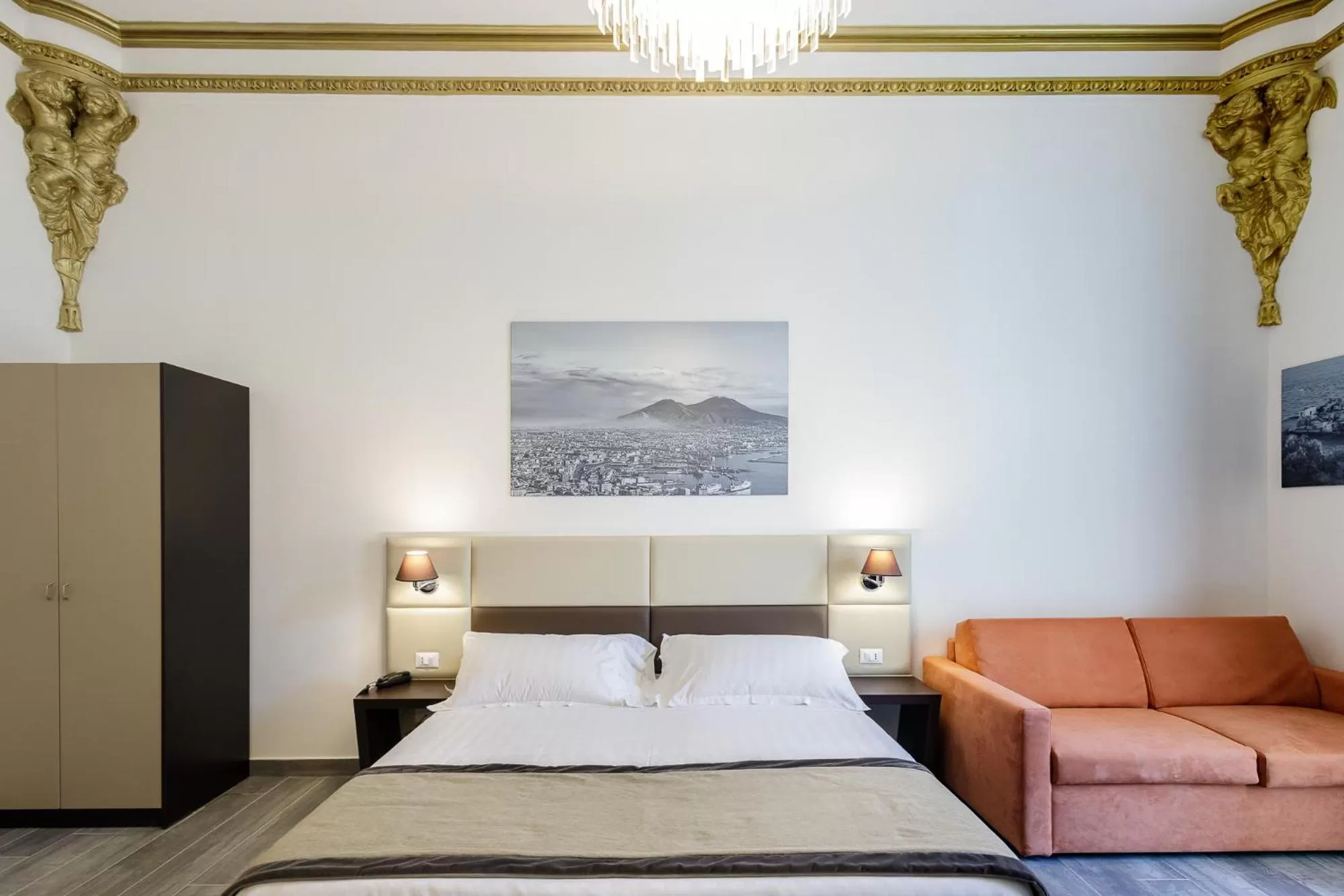 Bed in Hotel Palazzo Argenta