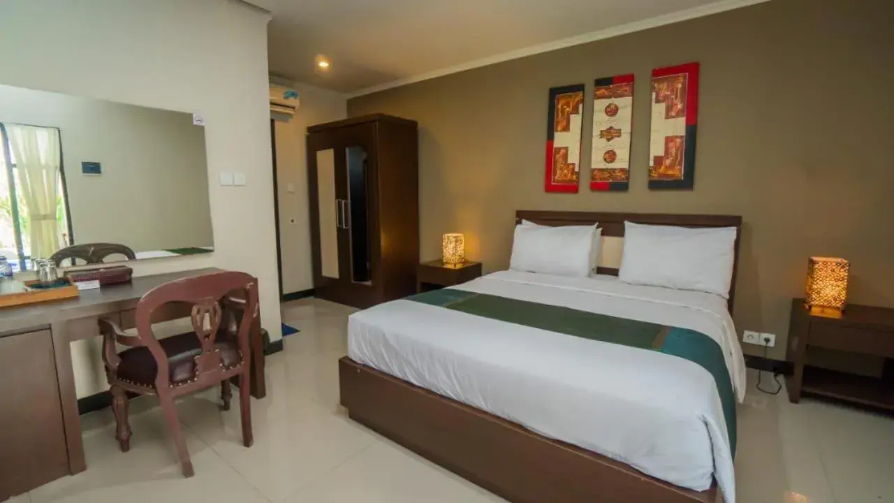 Area and facilities, Bed in Mansu Hotel and Spa Legian