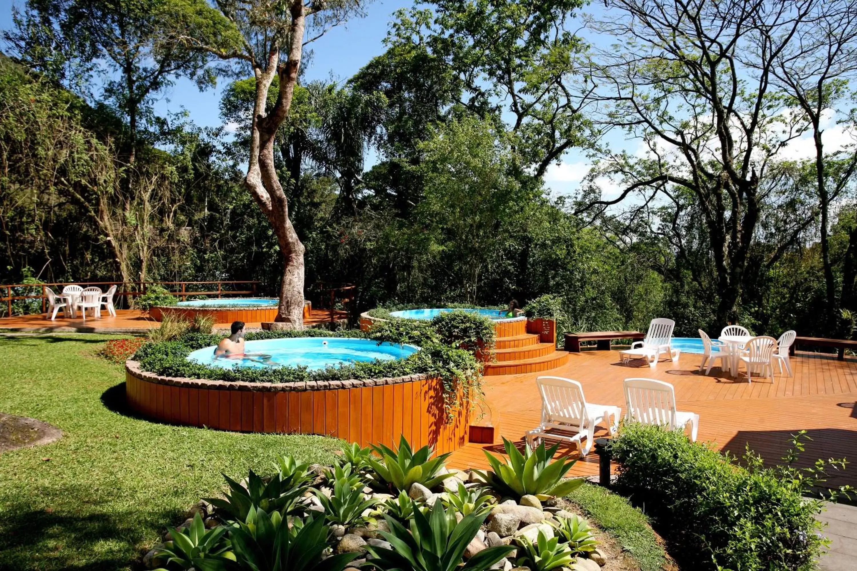 Garden, Swimming Pool in Plaza Caldas da Imperatriz Resort & Spa