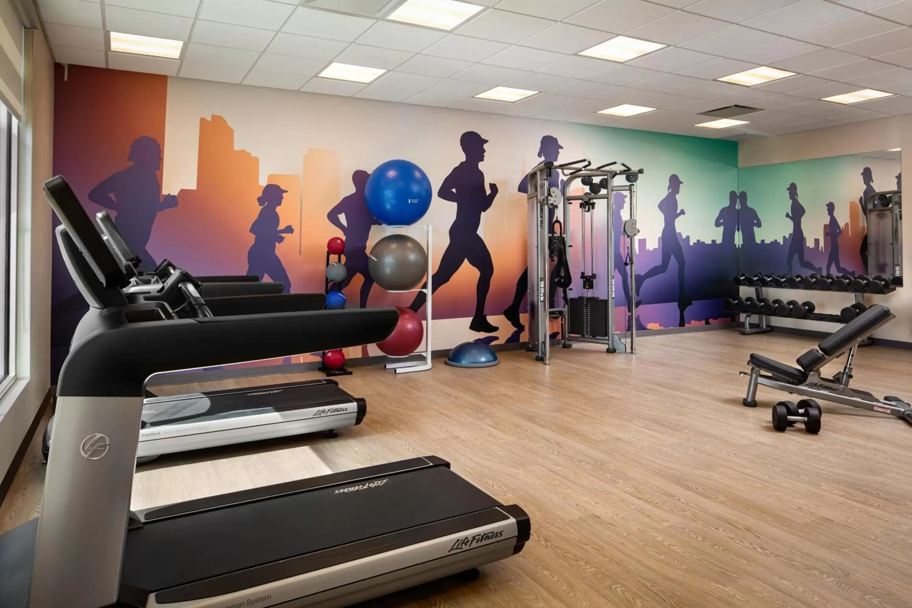 Fitness centre/facilities, Fitness Center/Facilities in Hyatt Place Calgary Airport