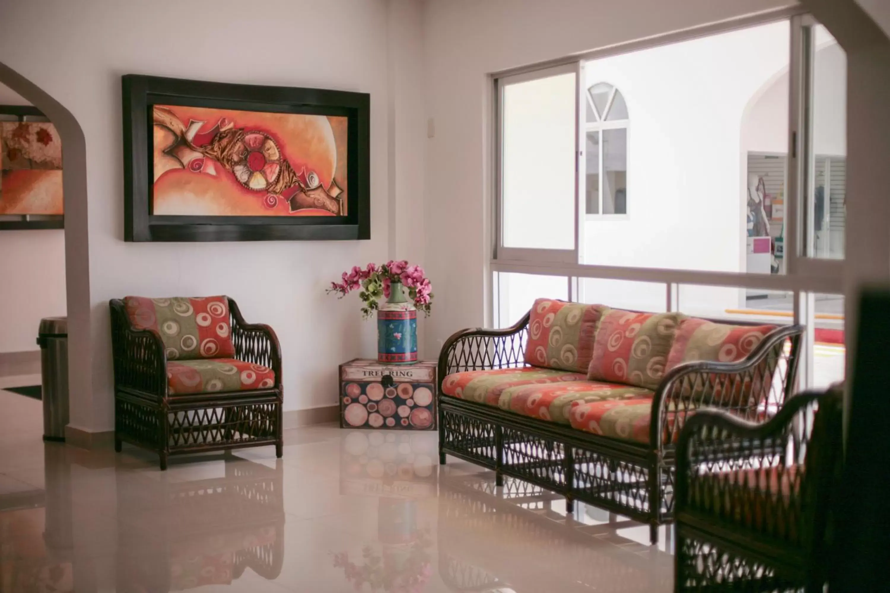 Lobby or reception, Seating Area in Hotel Calypso Cancun