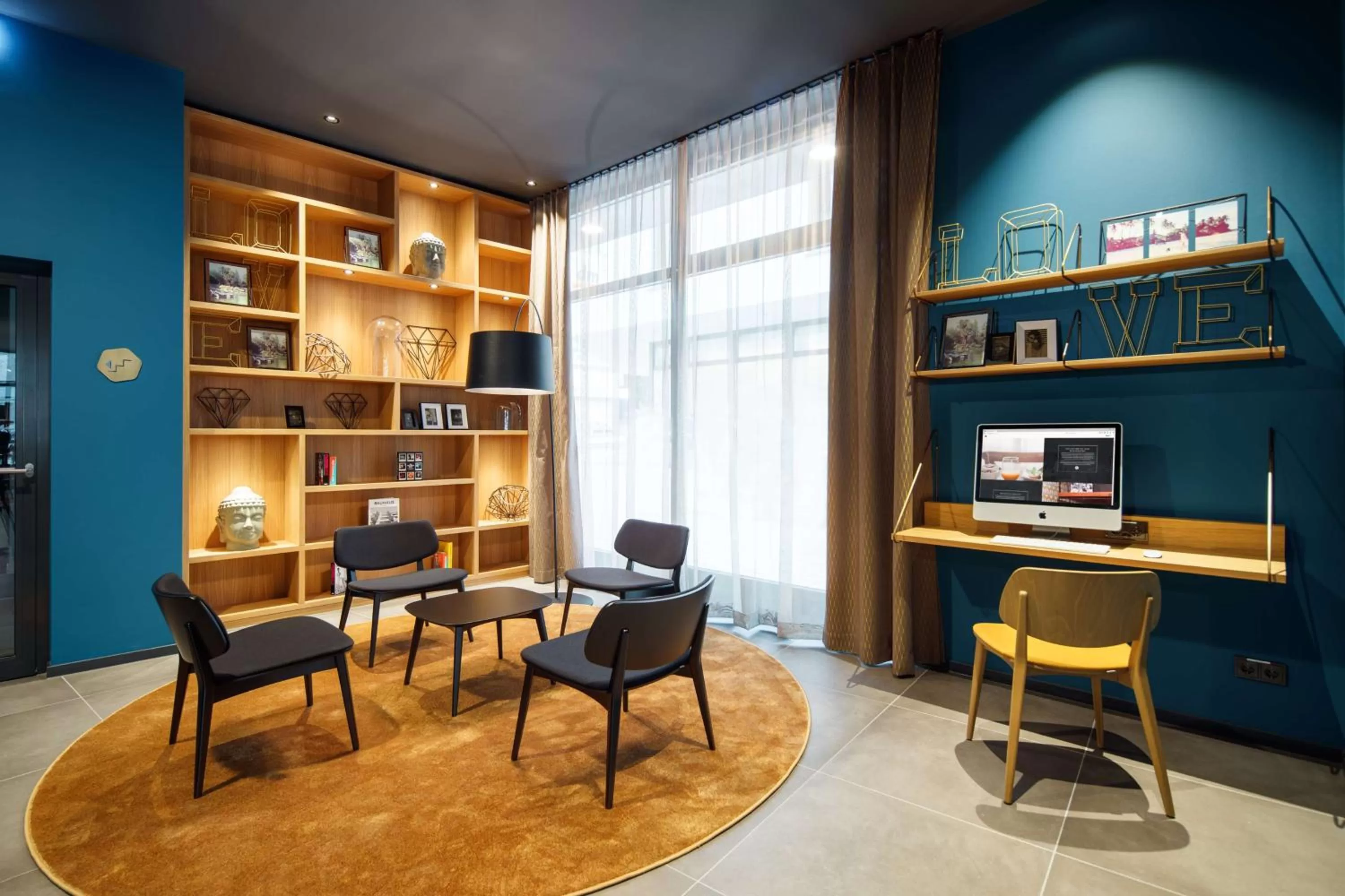 Lobby or reception in elaya hotel goeppingen