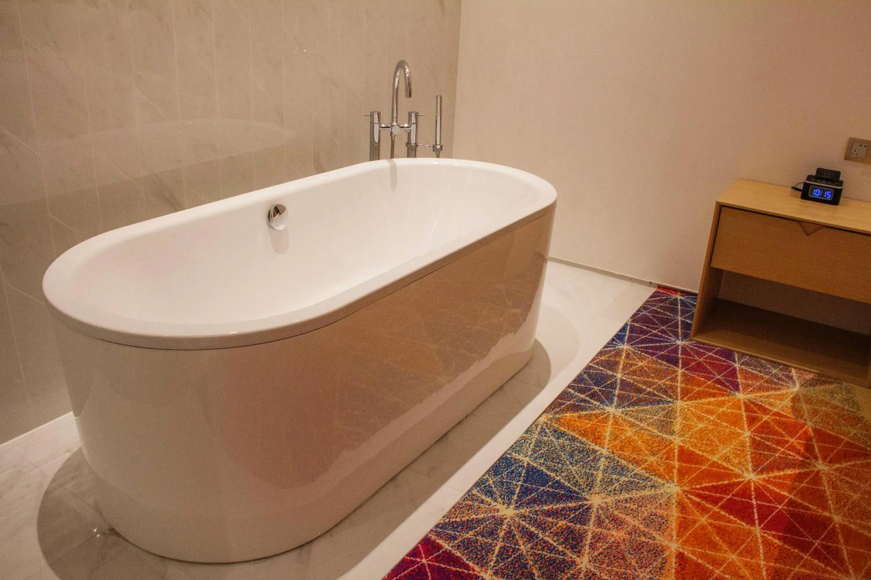 Bathroom in Holiday Inn Express Shanghai Songjiang Fangta by IHG