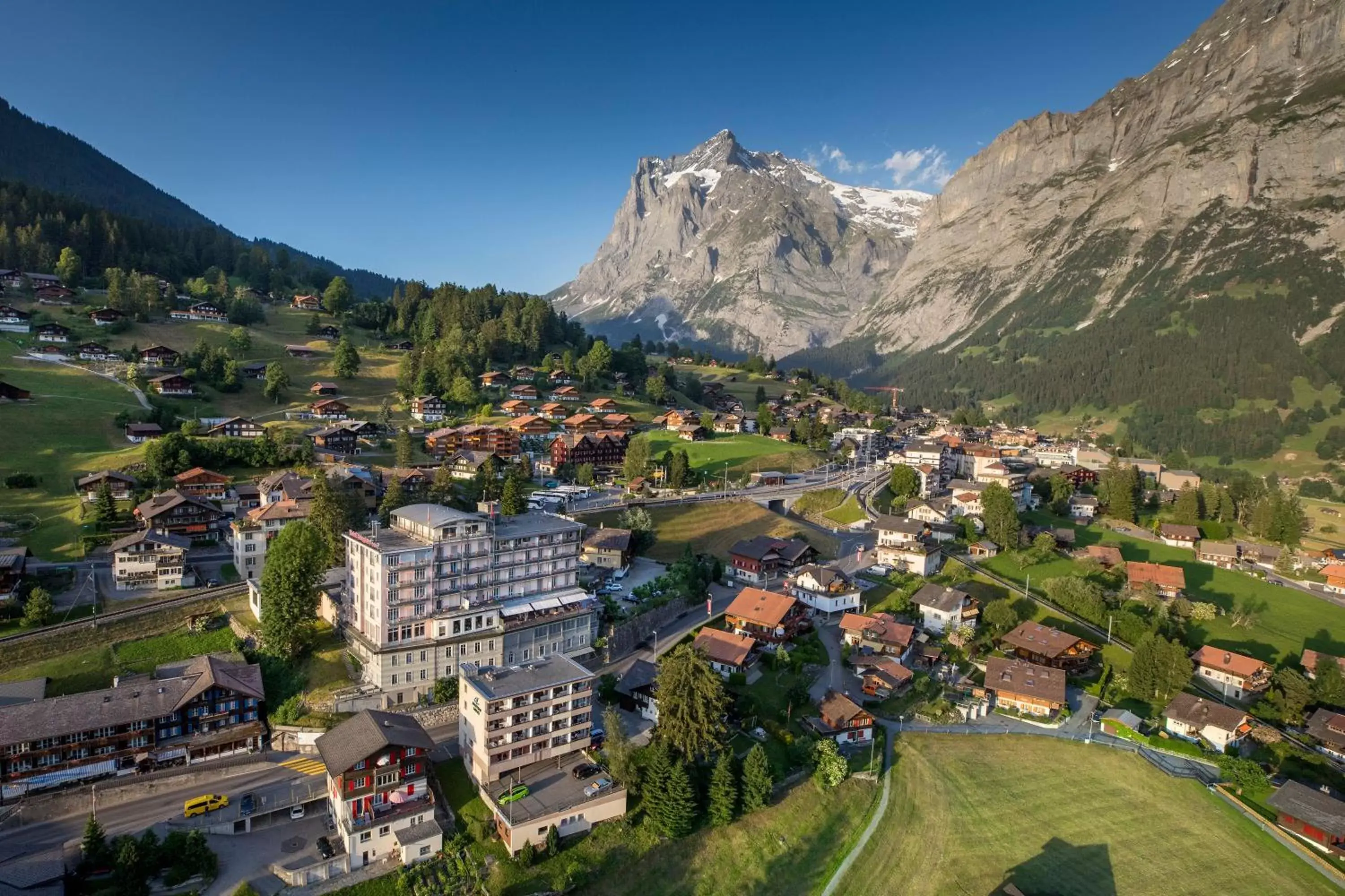 Property building, Bird's-eye View in Belvedere Swiss Quality Hotel