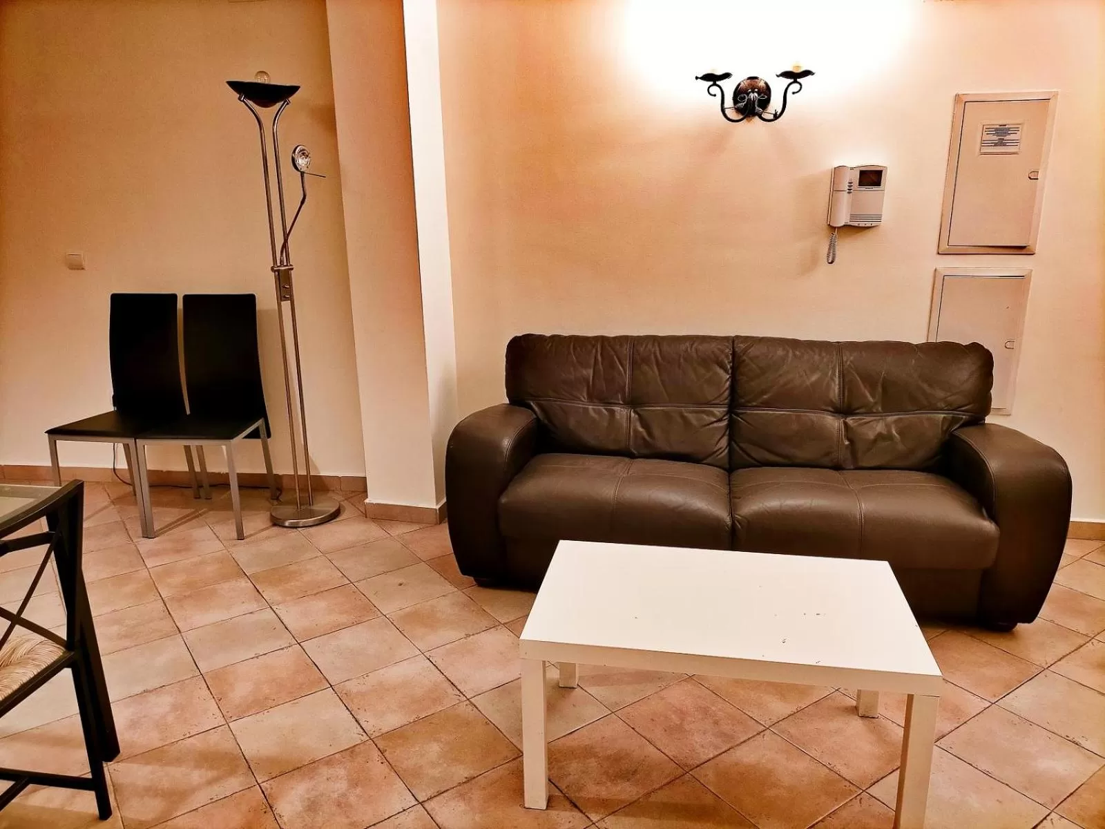 Living room in Abadia Suites