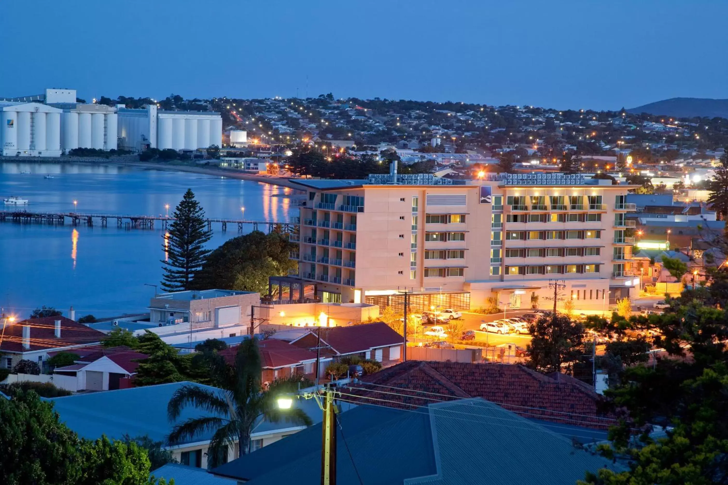 Bird's eye view in Port Lincoln Hotel