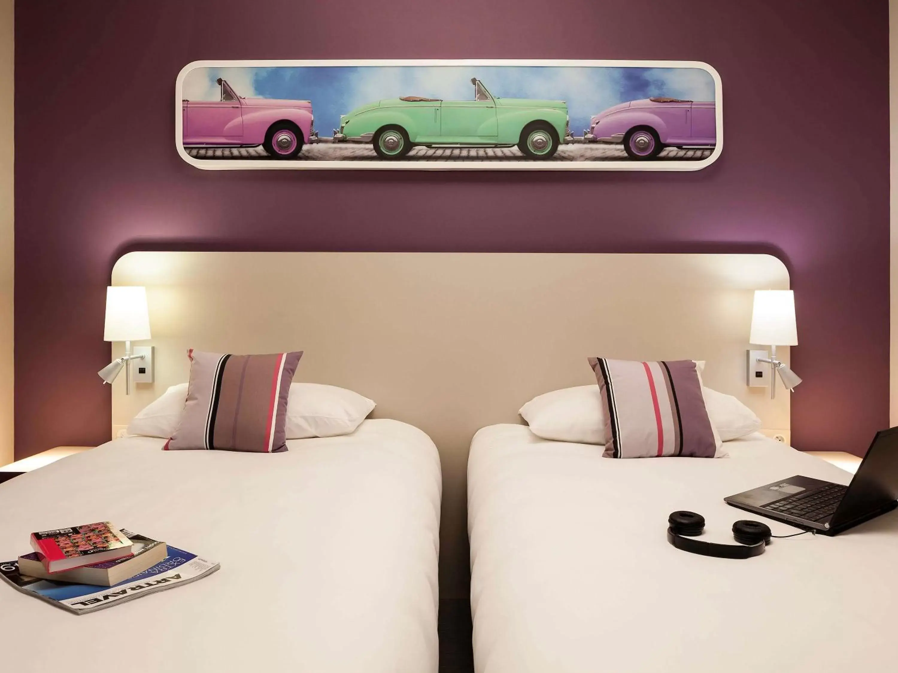 Photo of the whole room, Bed in ibis Styles Montbéliard
