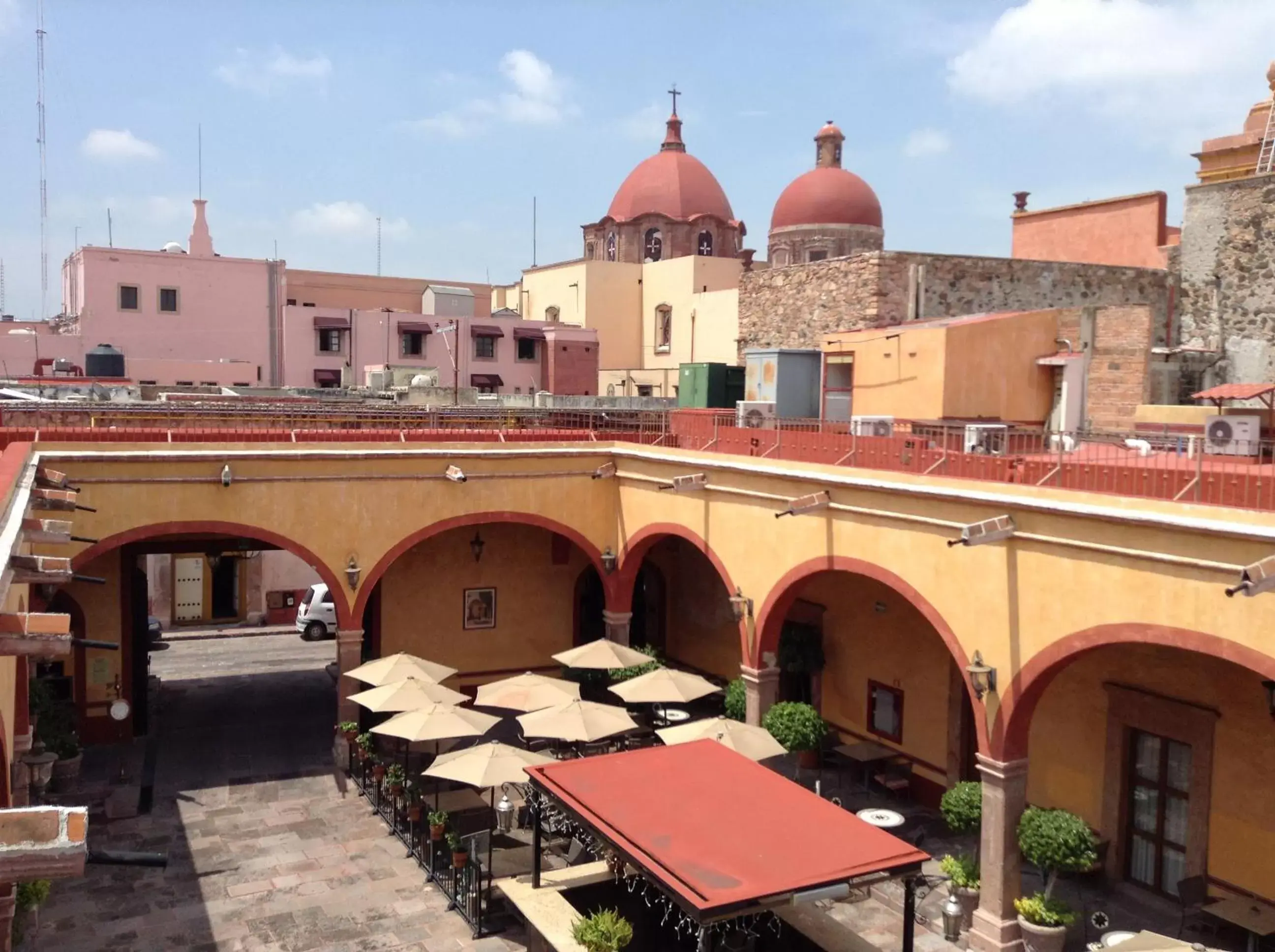 View (from property/room) in Hotel Quinta Santiago