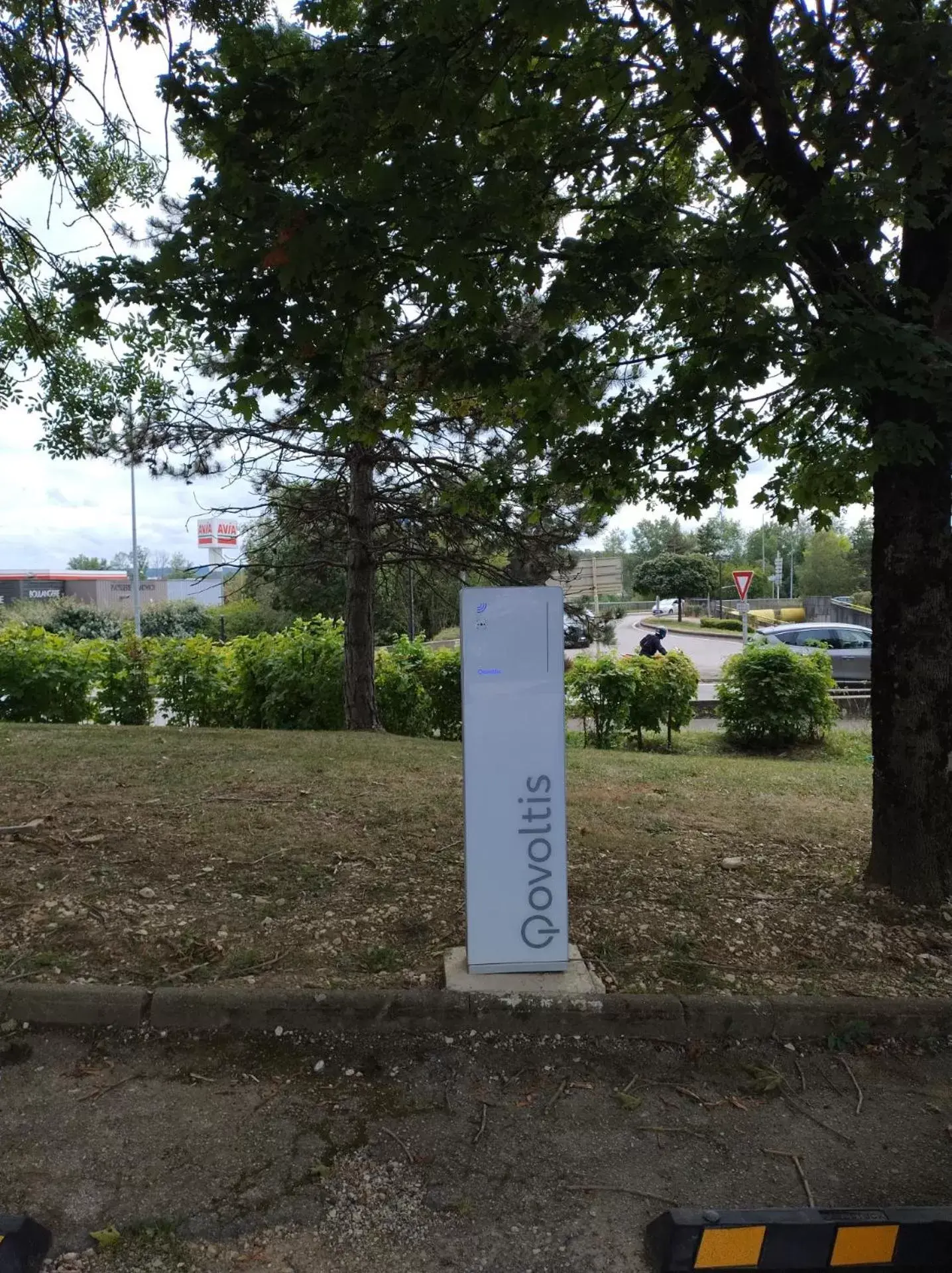 Parking, Property Logo/Sign in Hotel Campanile Besançon Nord Ecole Valentin