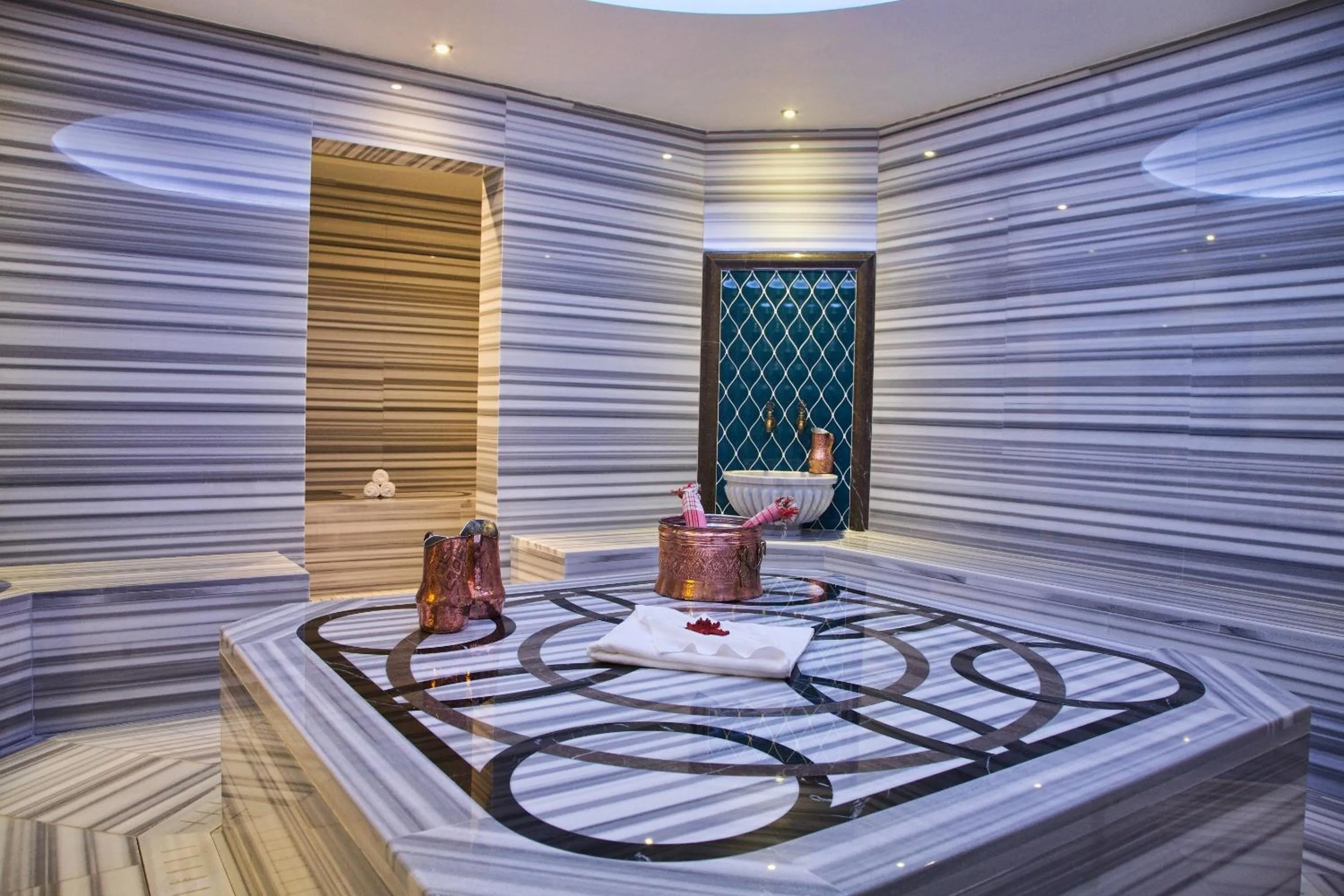 Steam room in Rotta Hotel Istanbul