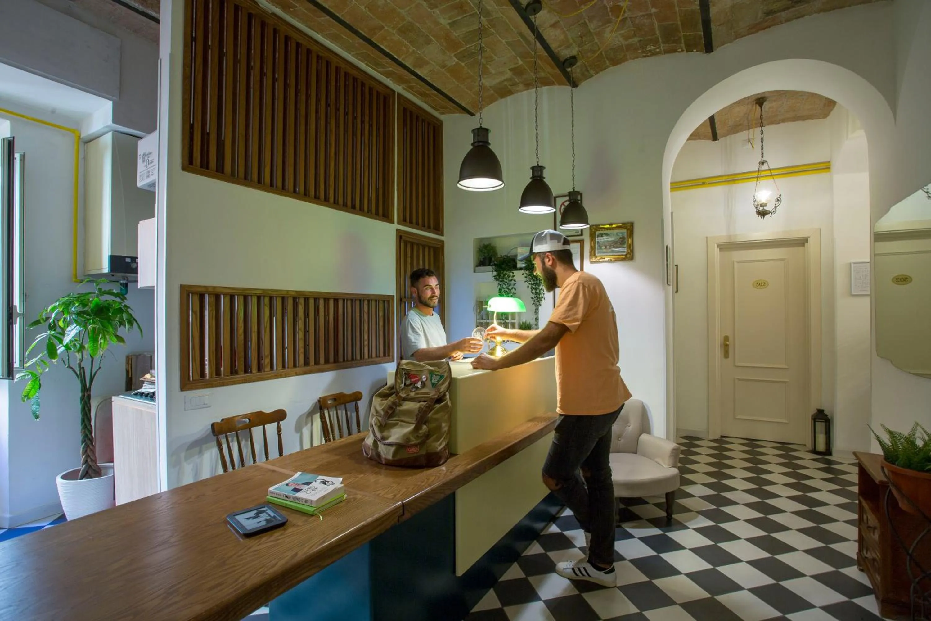 Lobby or reception in Hotel Cathrine