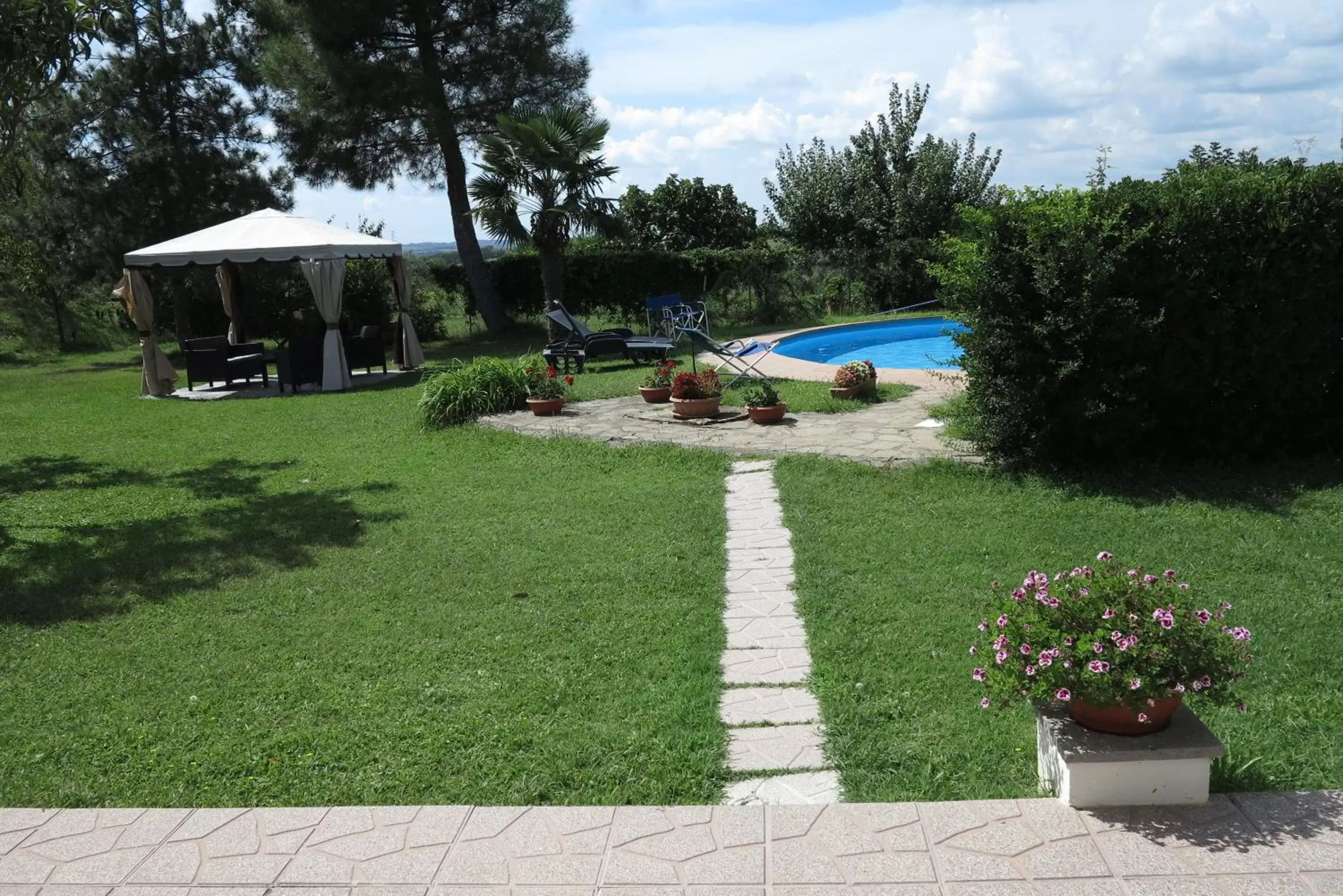 Garden, Swimming Pool in BiancoCancello