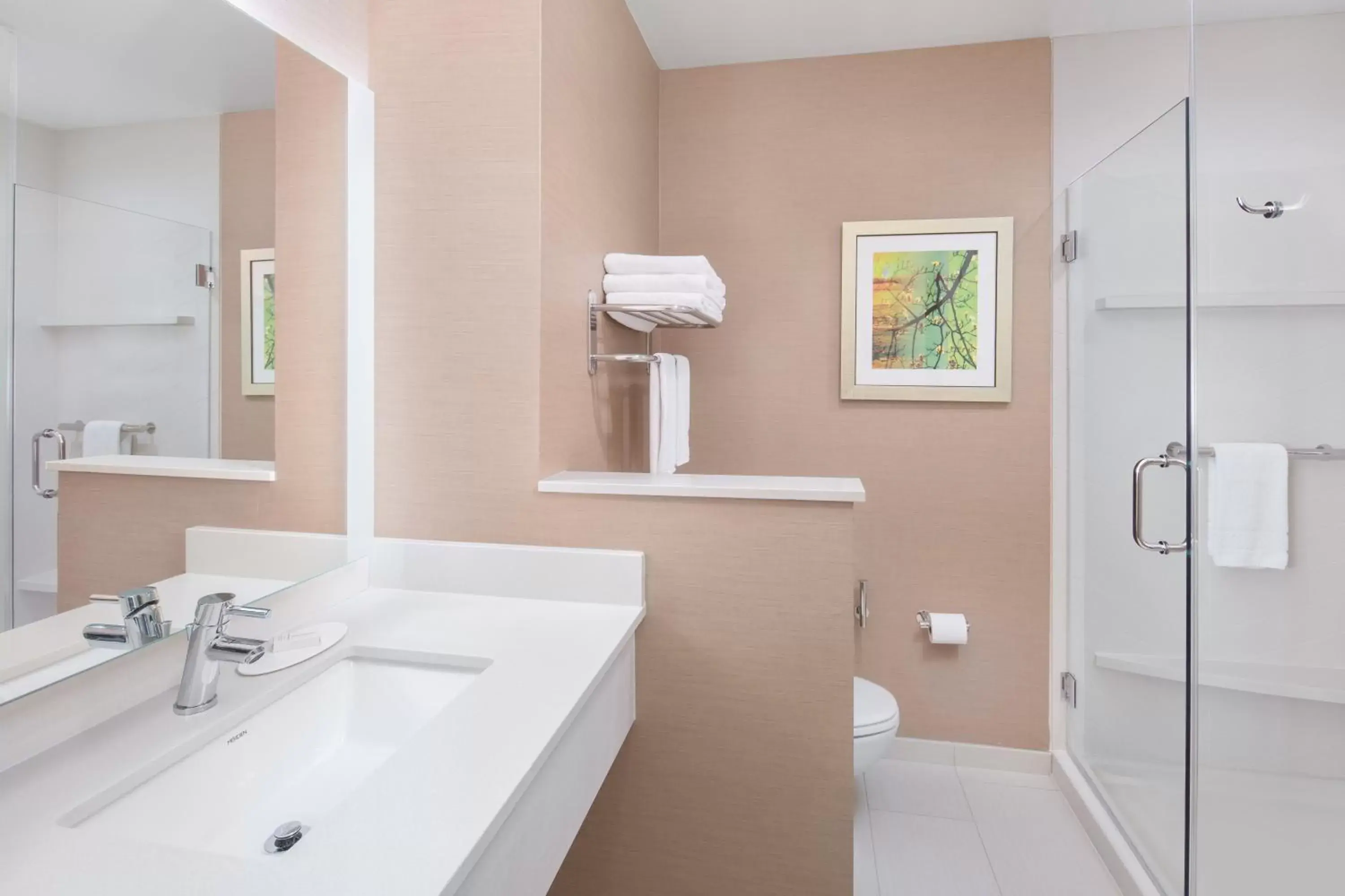 Shower, Bathroom in Fairfield Inn & Suites by Marriott Poplar Bluff