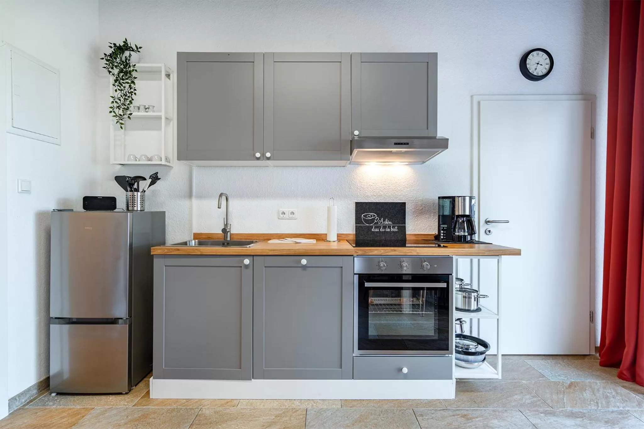 Coffee/tea facilities in Villa Moorstern am Badesee Tannenhausen