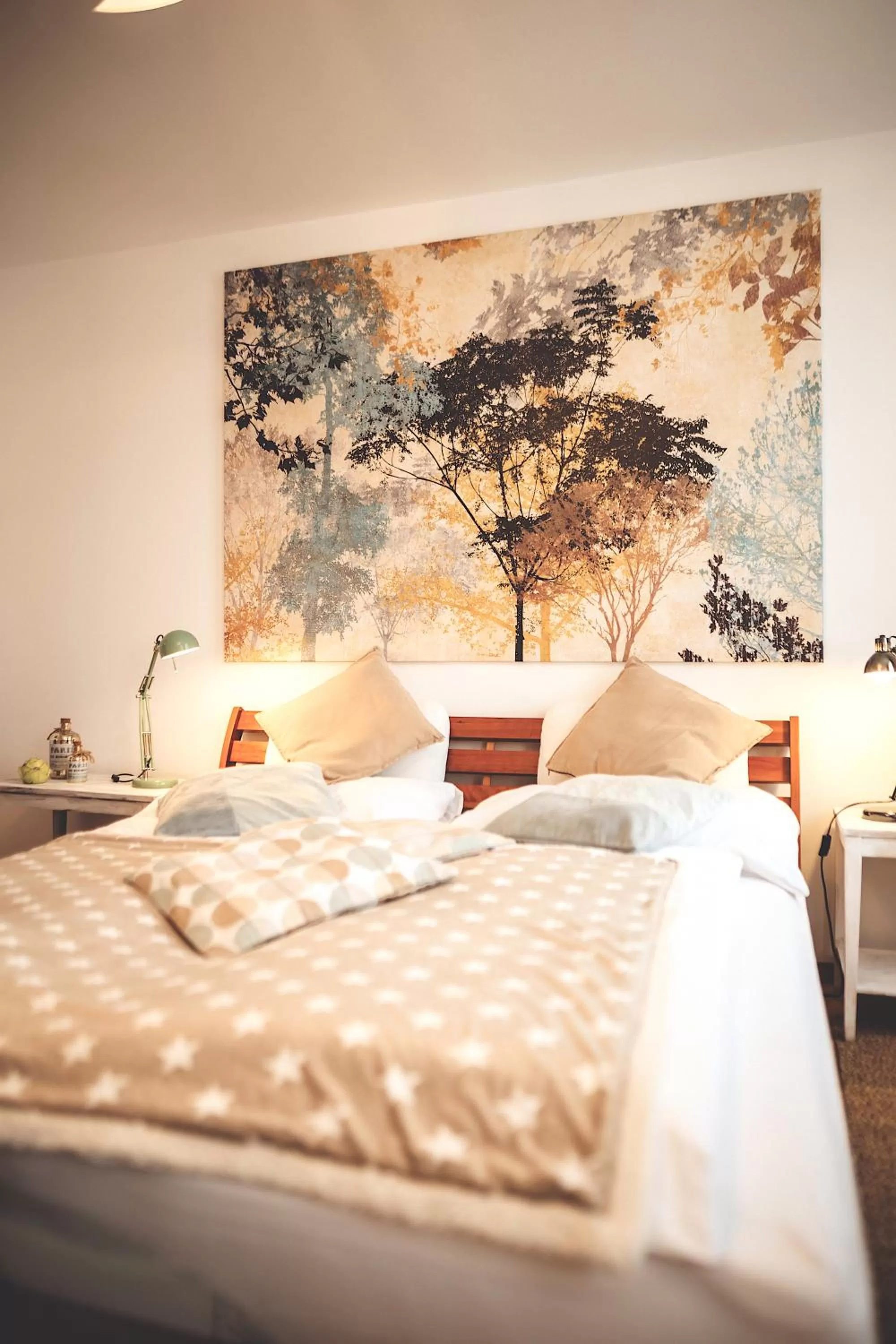 Bed in Das Hotel Stern, B&B KG - digital & contactless check-in