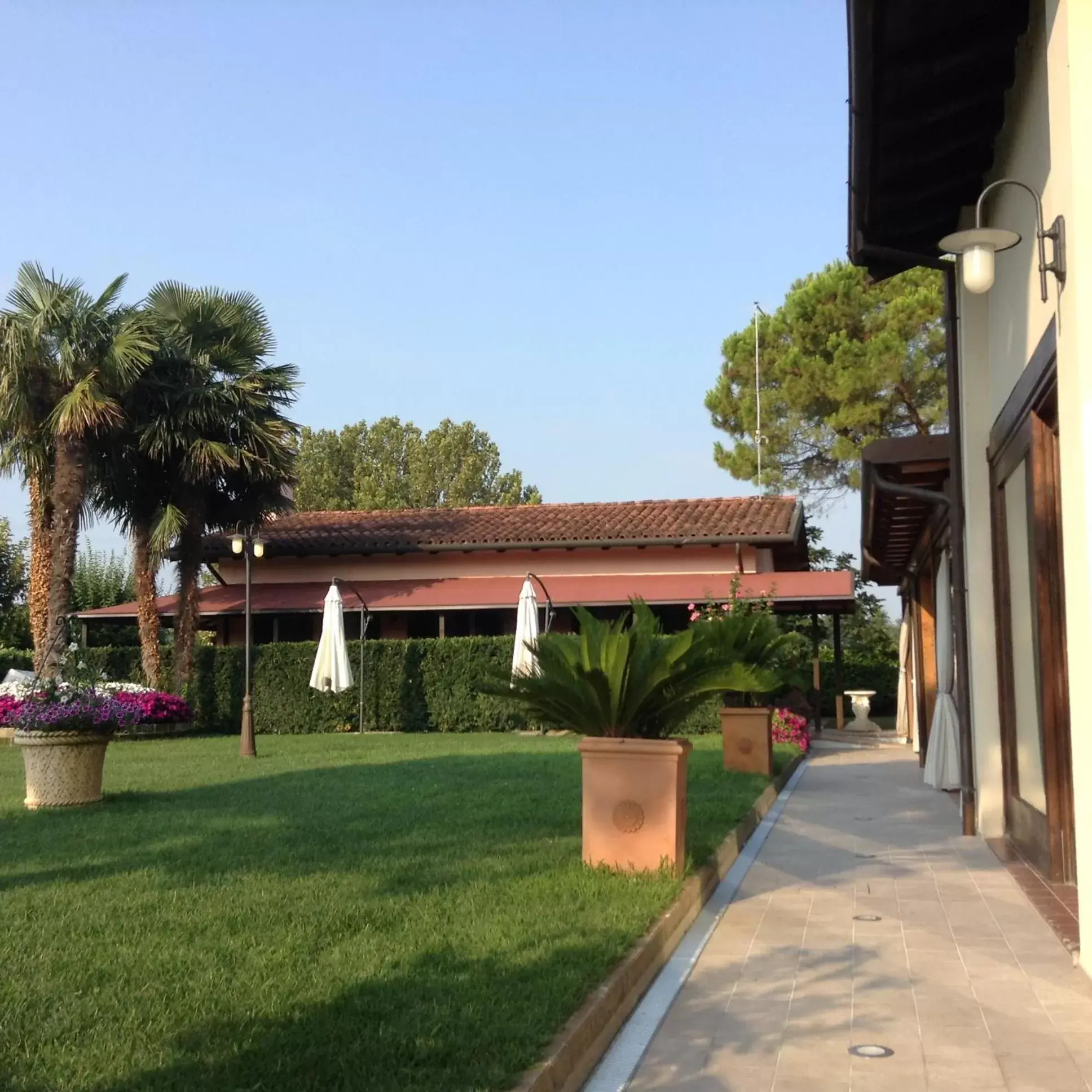 Garden in Hotel Antica Fenice