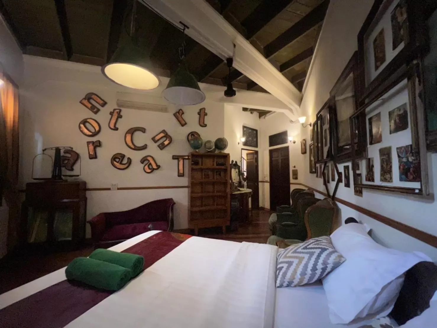 Bed in 103 - Bed and Brews