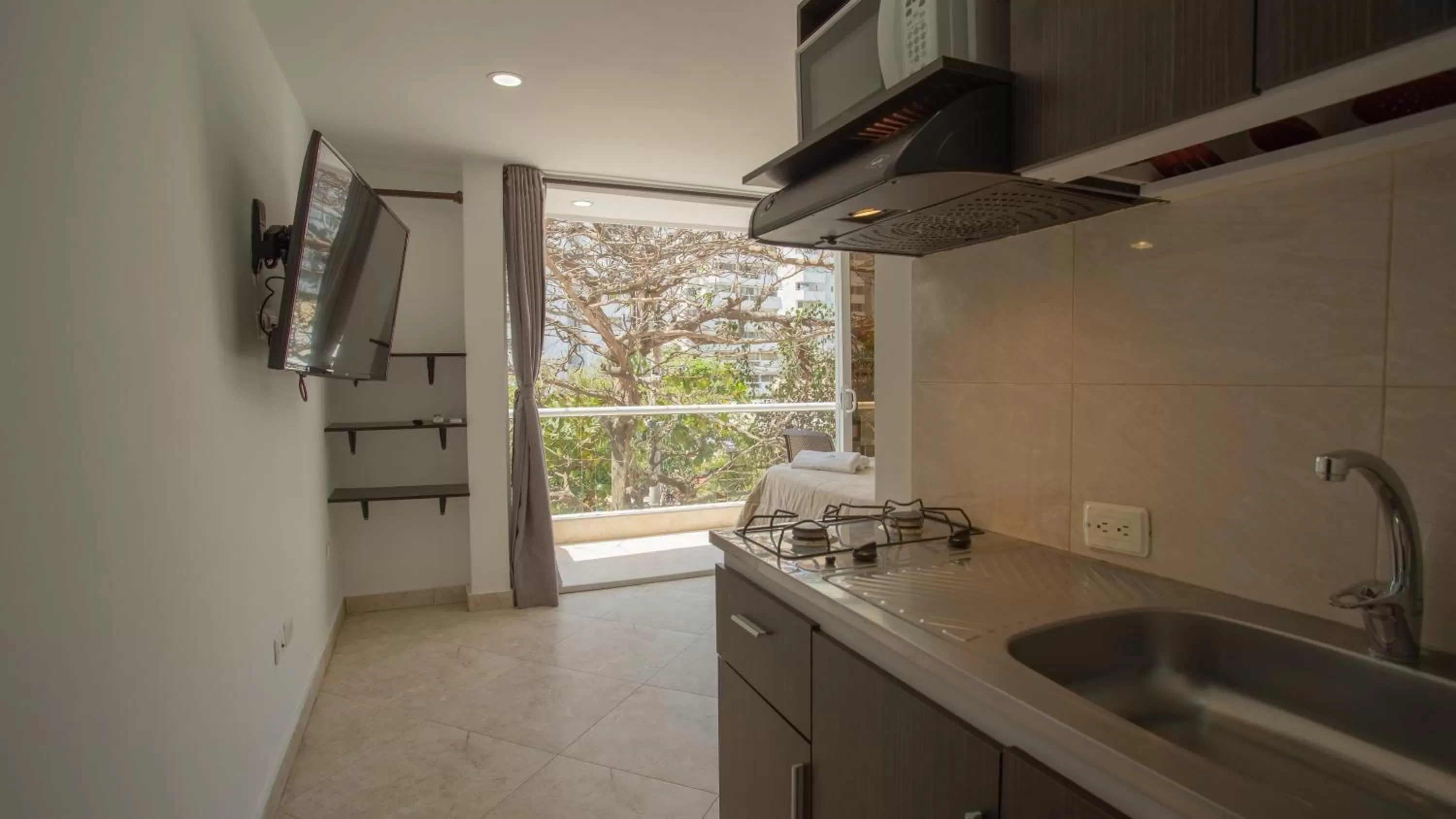 Kitchen or kitchenette in Hollywood Beach Suite