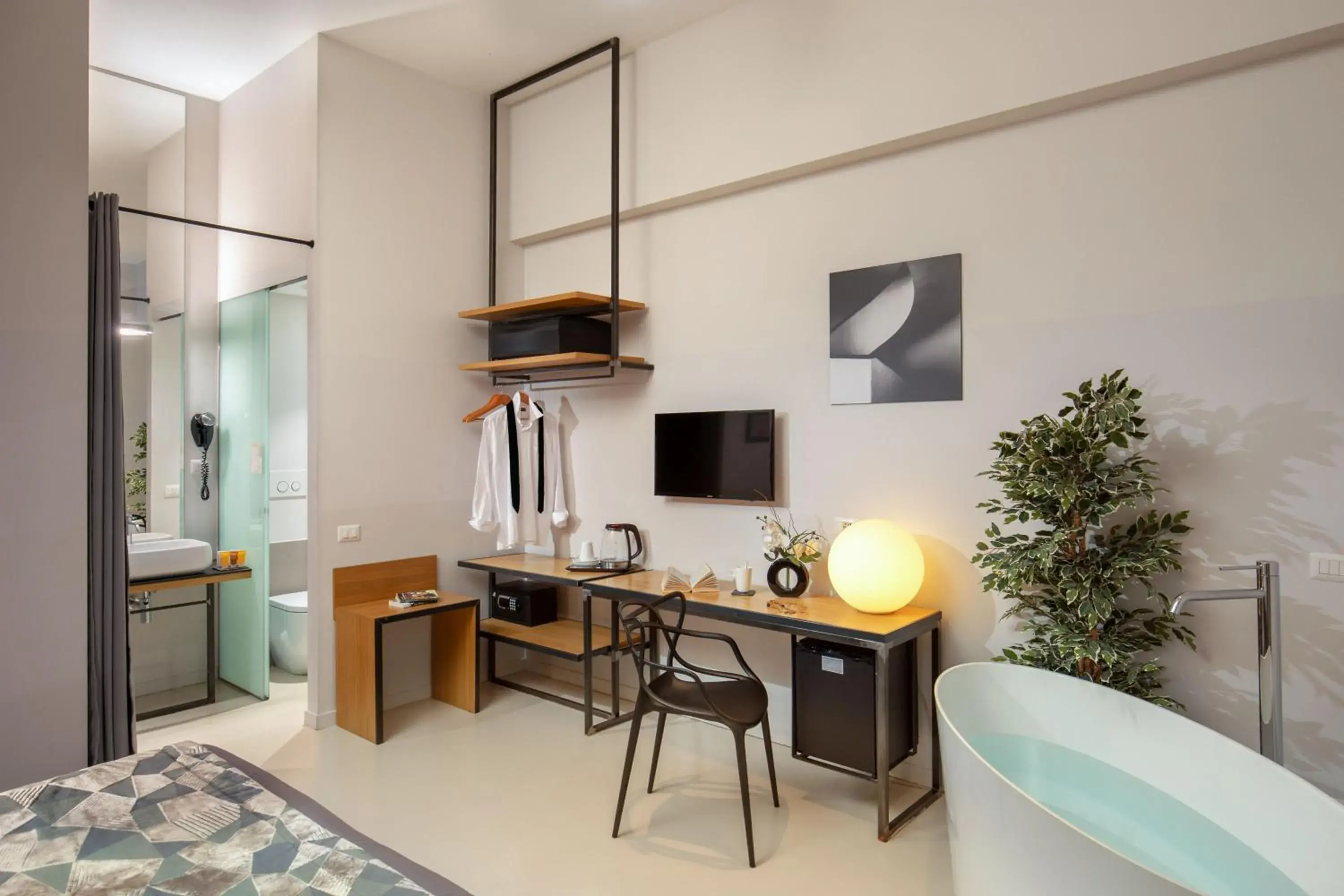 Photo of the whole room, Bed in Viminale View Hotel Photo of the whole room, Bed in Viminale View Hotel