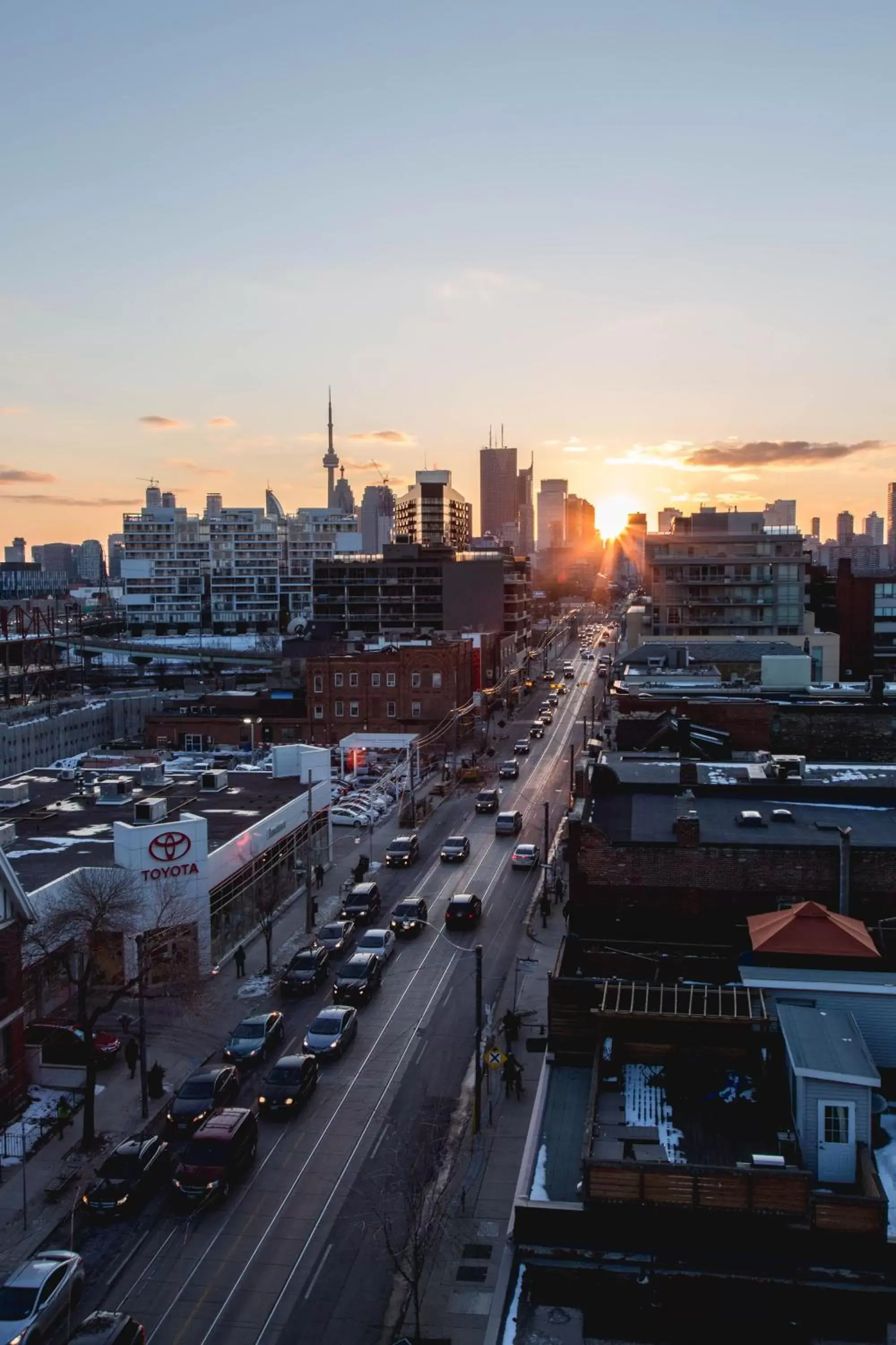 Street view in The Broadview Hotel