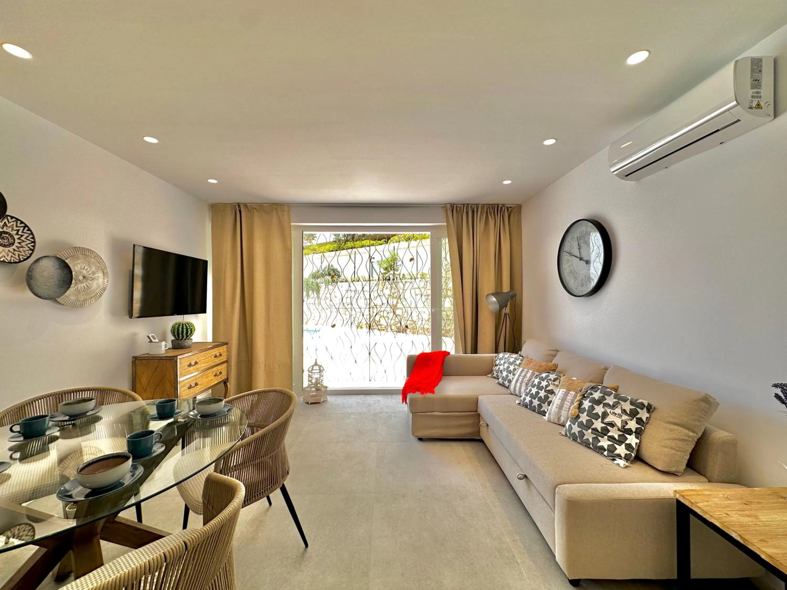Seating Area in Loft 18 Beachfront Marbella Center