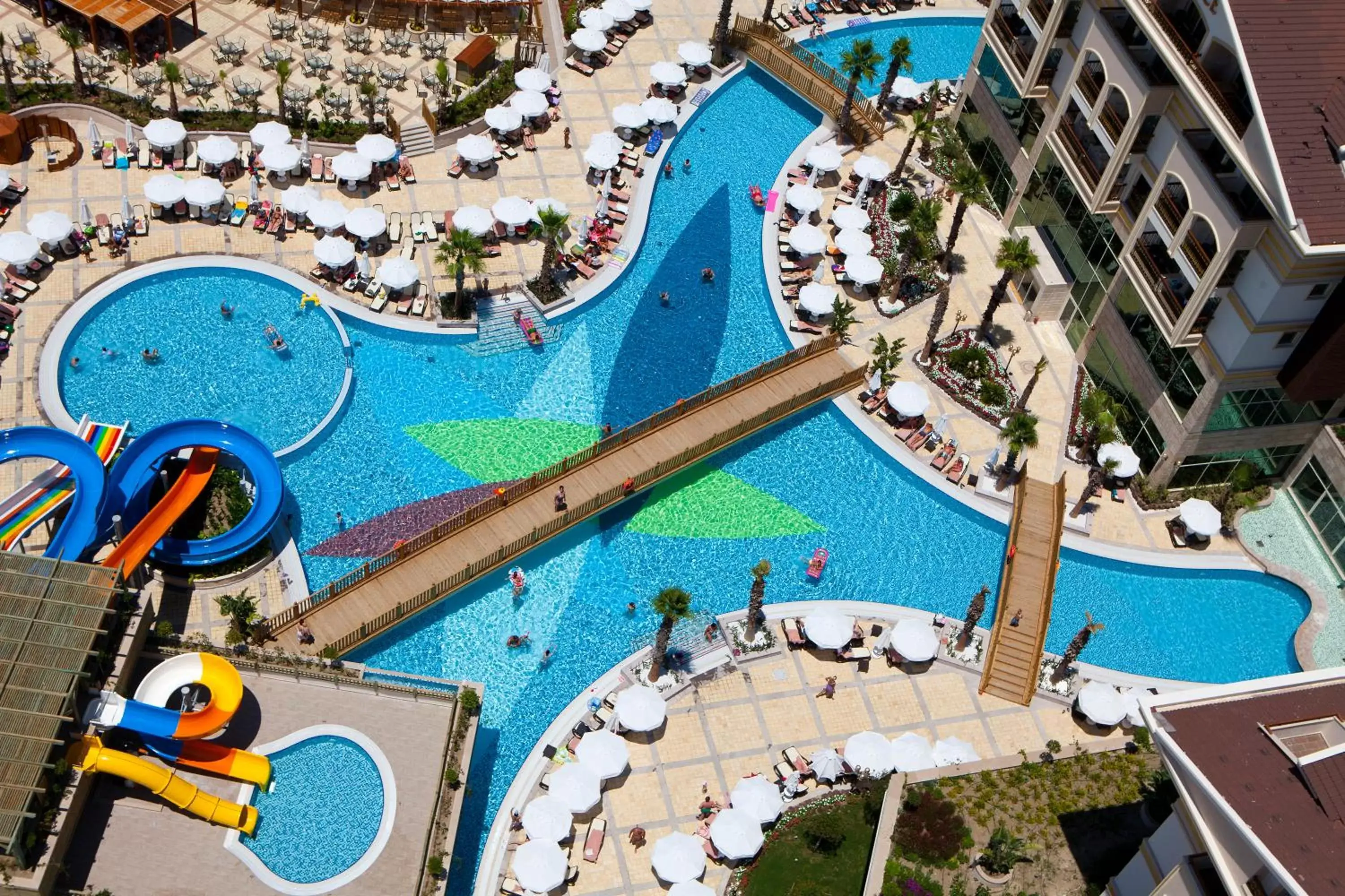 Swimming pool, Pool View in Crystal Palace Luxury Resort & Spa - Ultimate All Inclusive