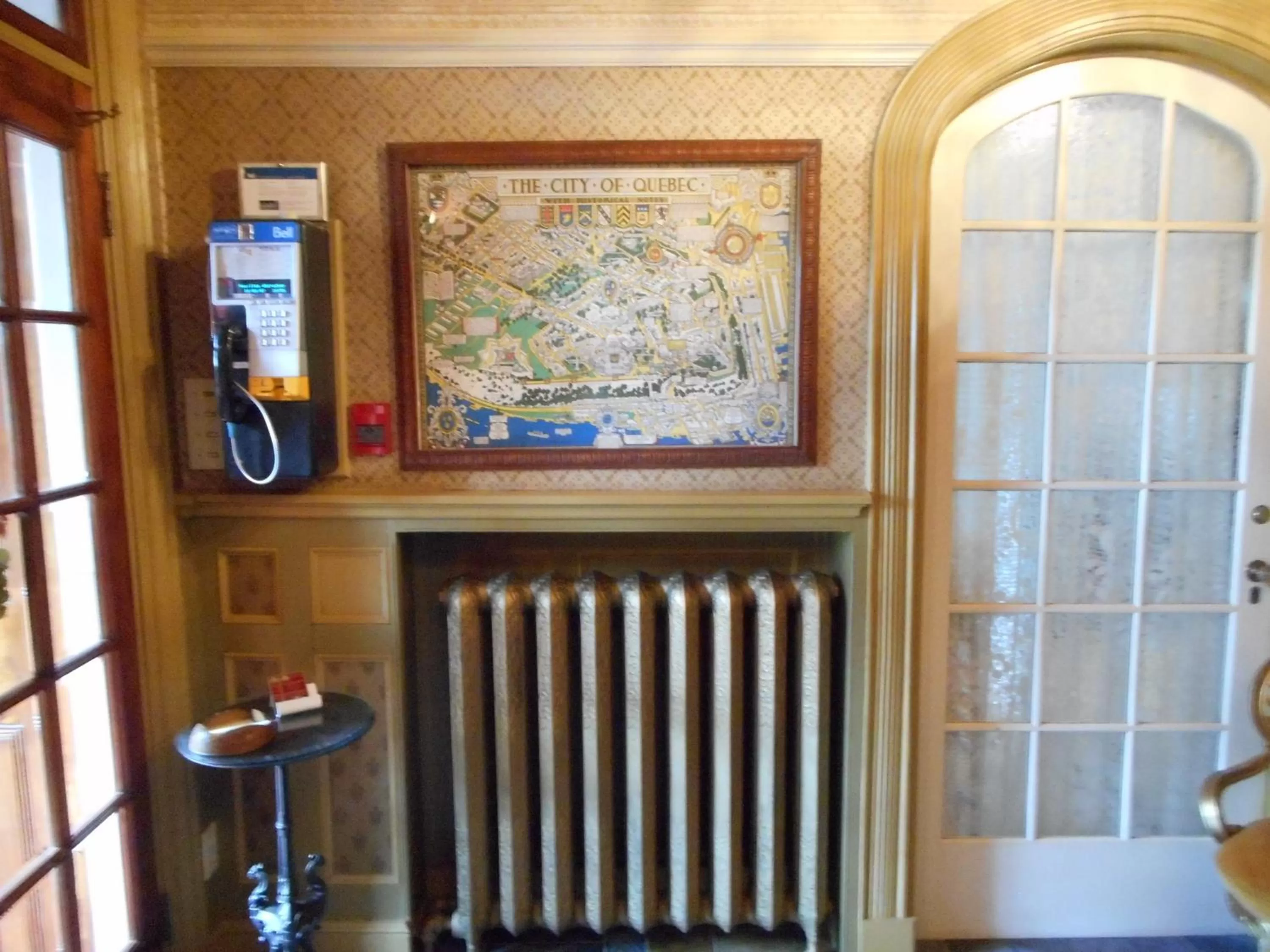 Decorative detail in Hotel Cap Diamant