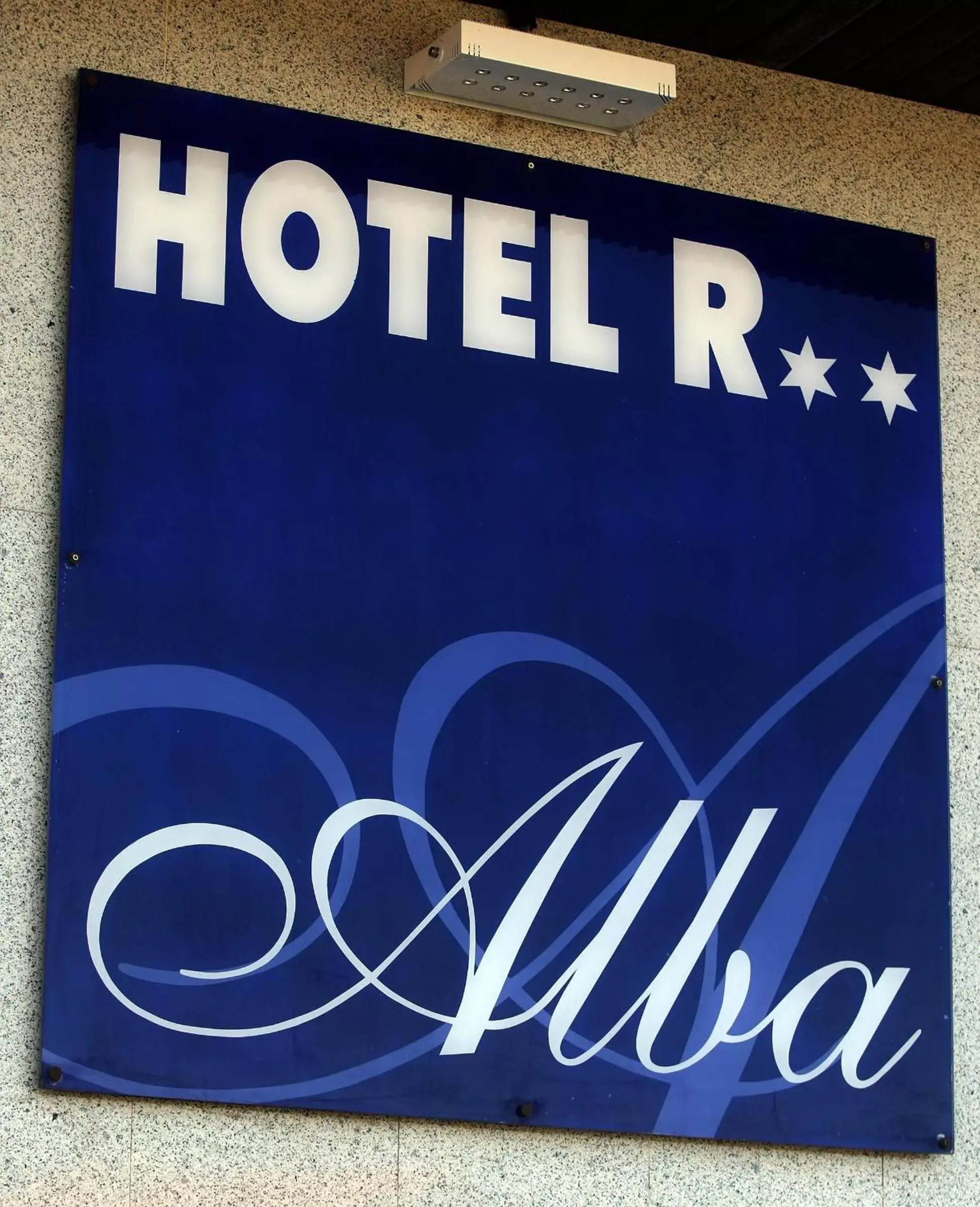 Decorative detail, Property Logo/Sign in Hotel Alba