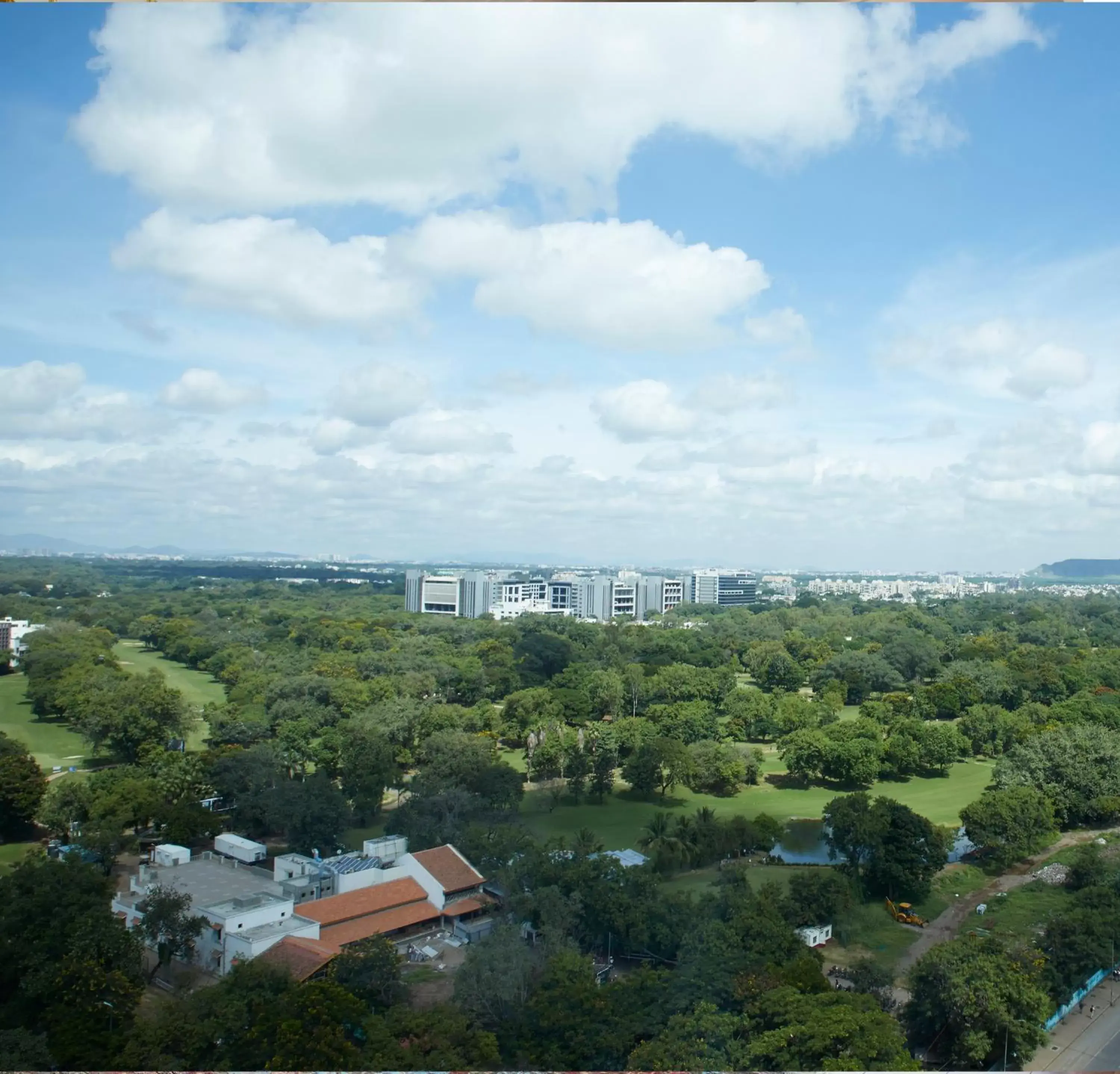 Golfcourse, Bird's-eye View in The Ritz-Carlton, Pune