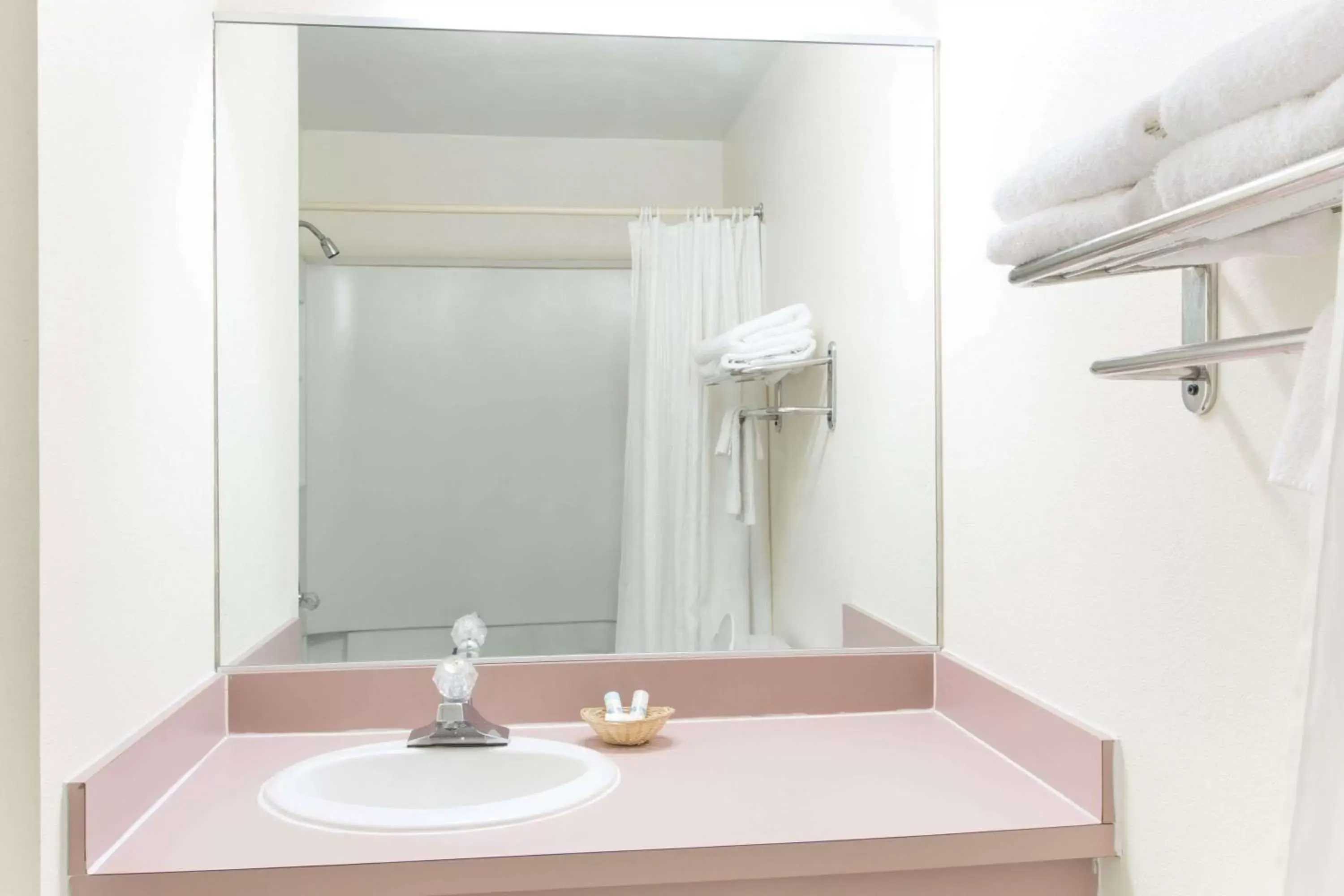 Photo of the whole room, Bathroom in Knights Inn Virginia Beach Lynnhaven