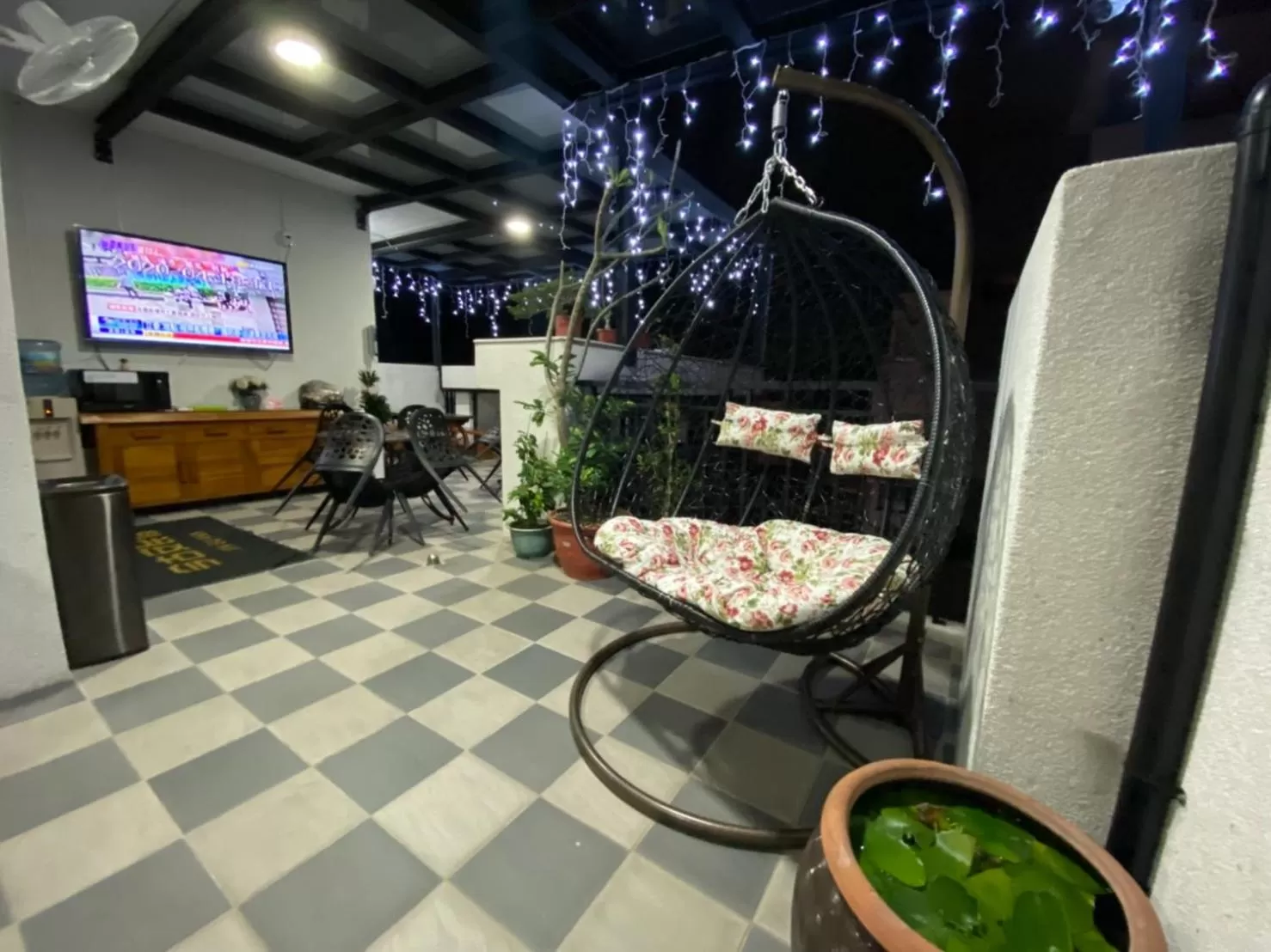 Patio in Jinguann B&B