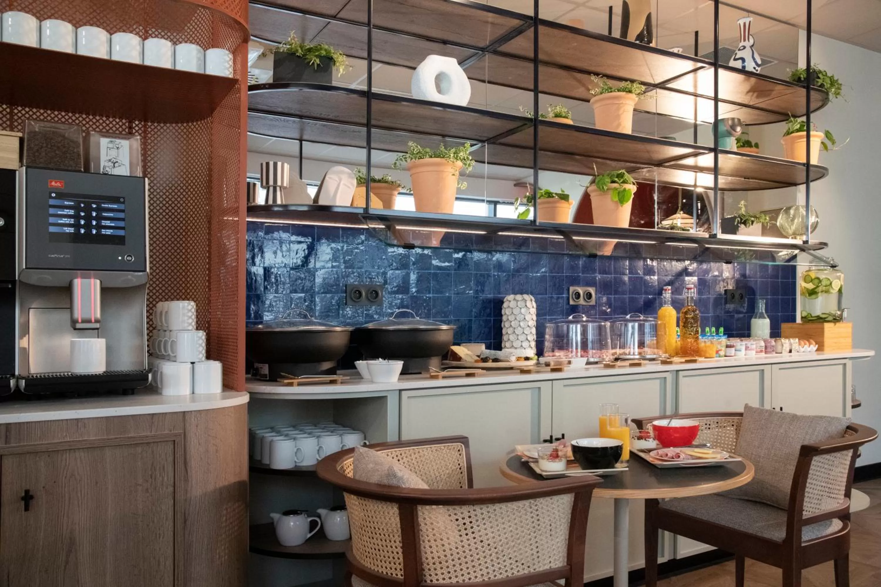 Breakfast in Novotel Suites Nice Airport