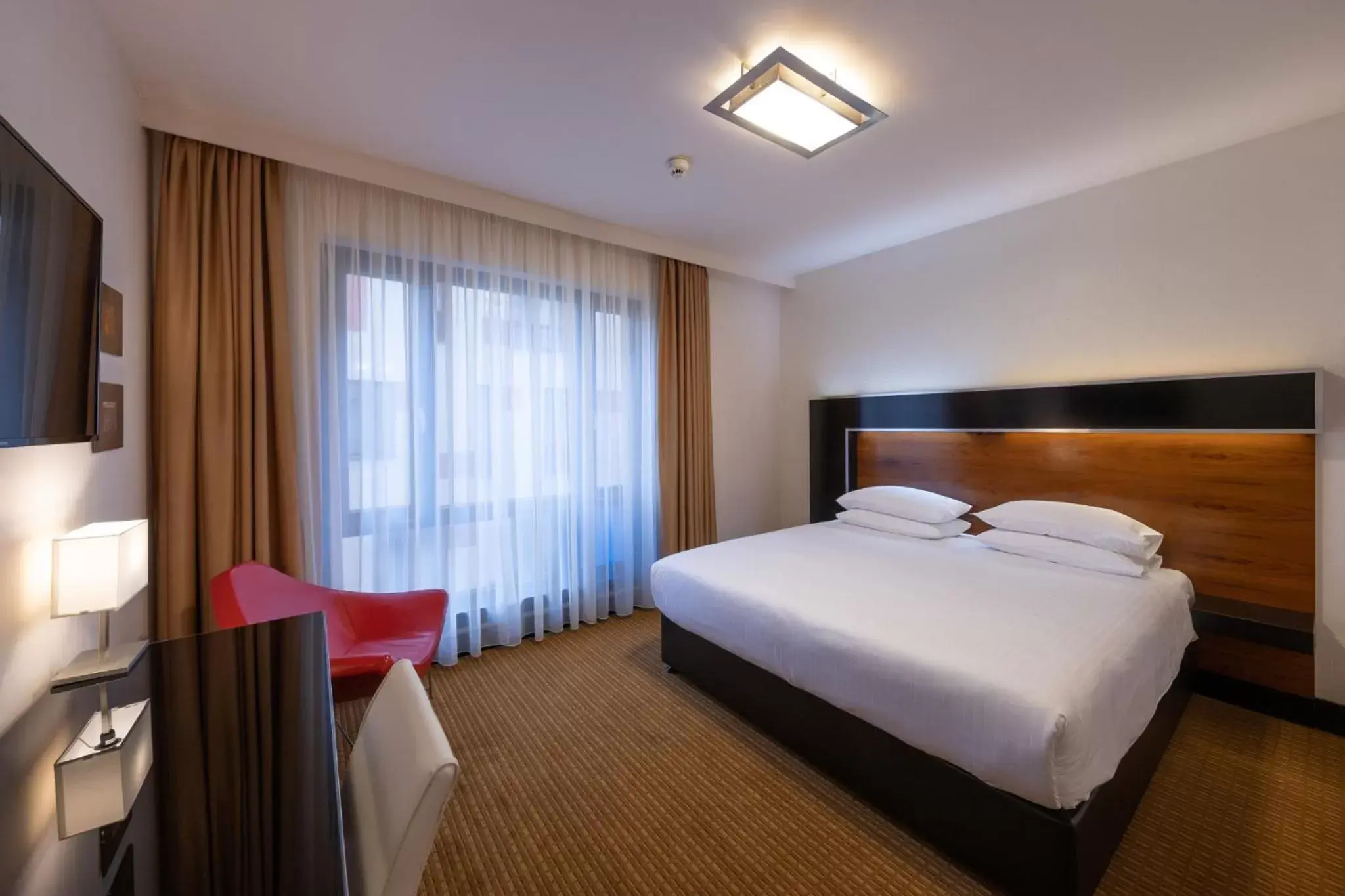 Bedroom, Bed in Grand Majestic Hotel Prague