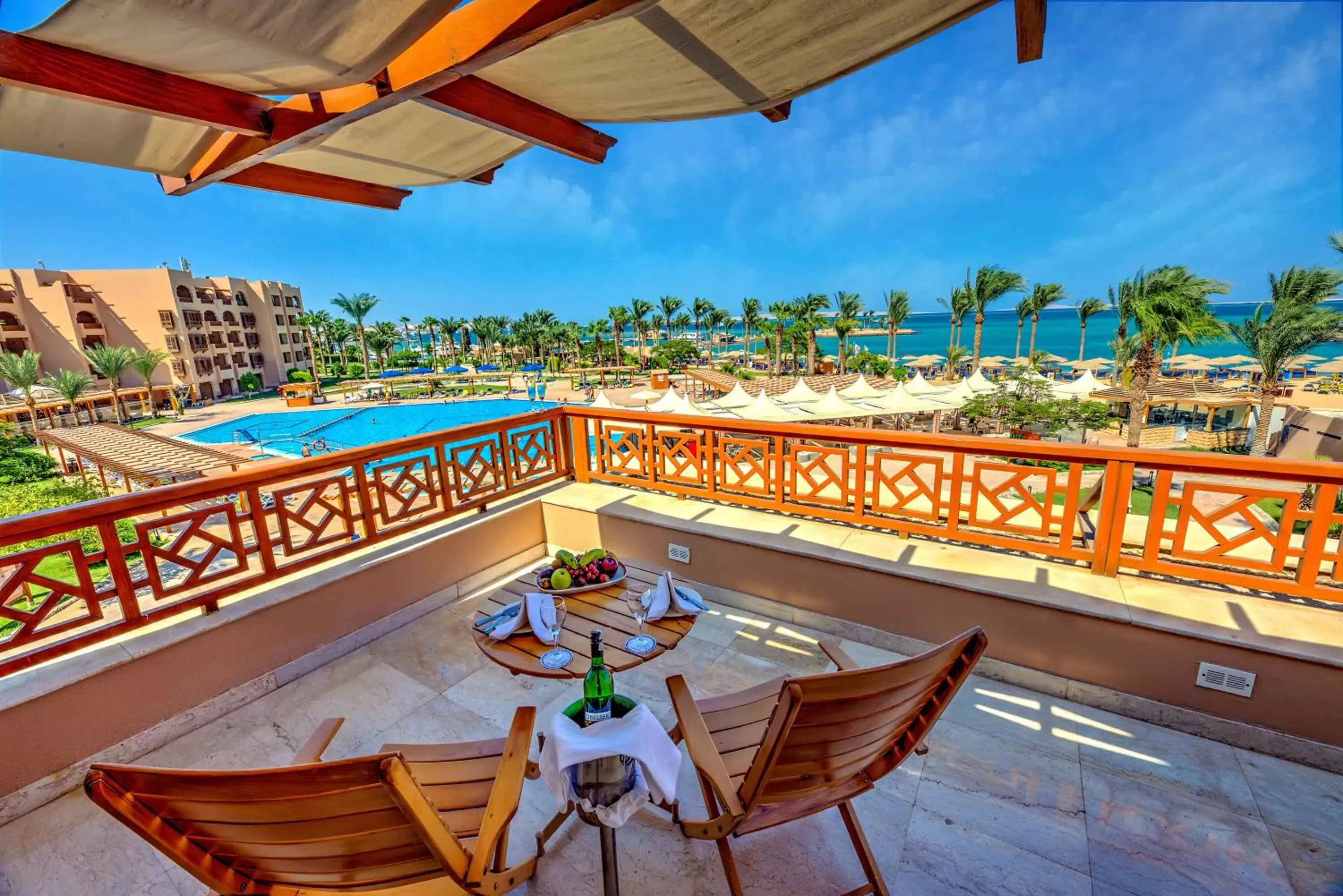Balcony/Terrace in Continental Hotel Hurghada