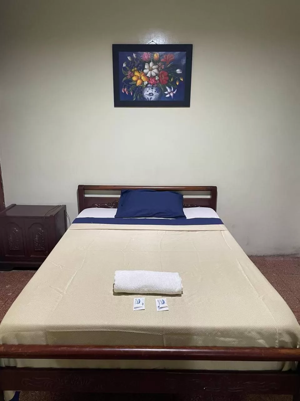 Bed in Hotel Los Andes