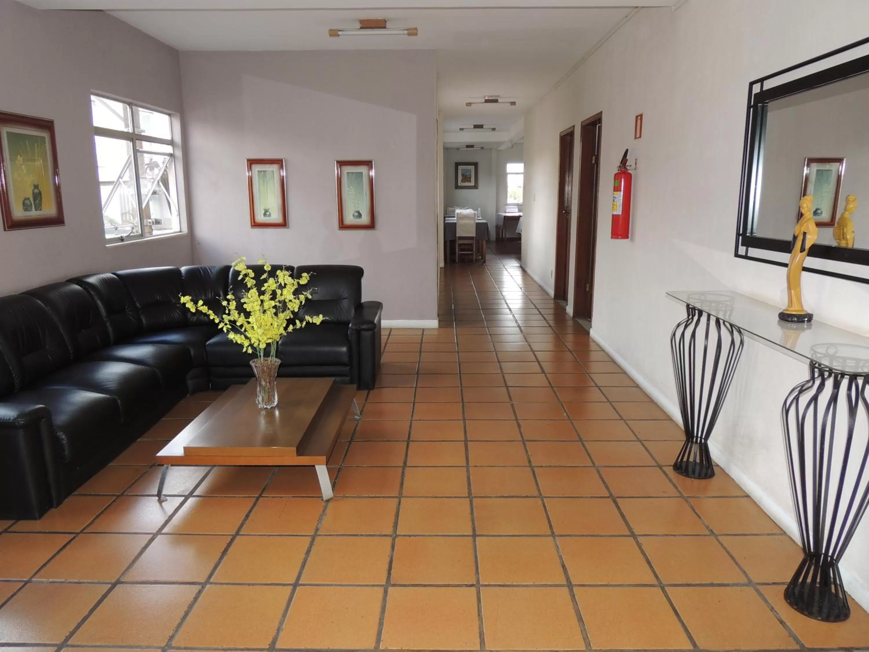 Seating area in Hotel Serra Das Vertentes
