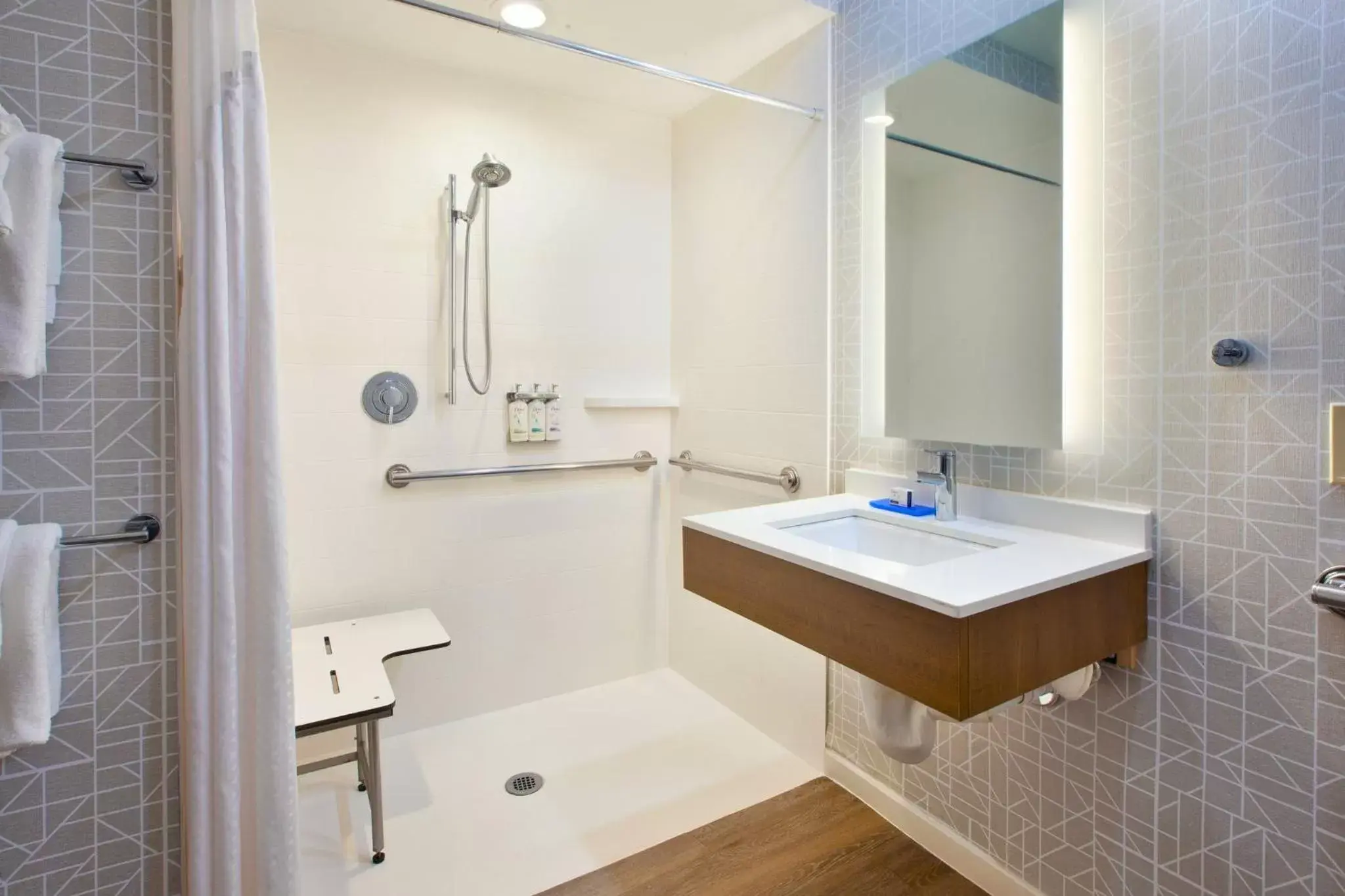 Bathroom in Holiday Inn Express Absecon-Atlantic City Area, an IHG Hotel