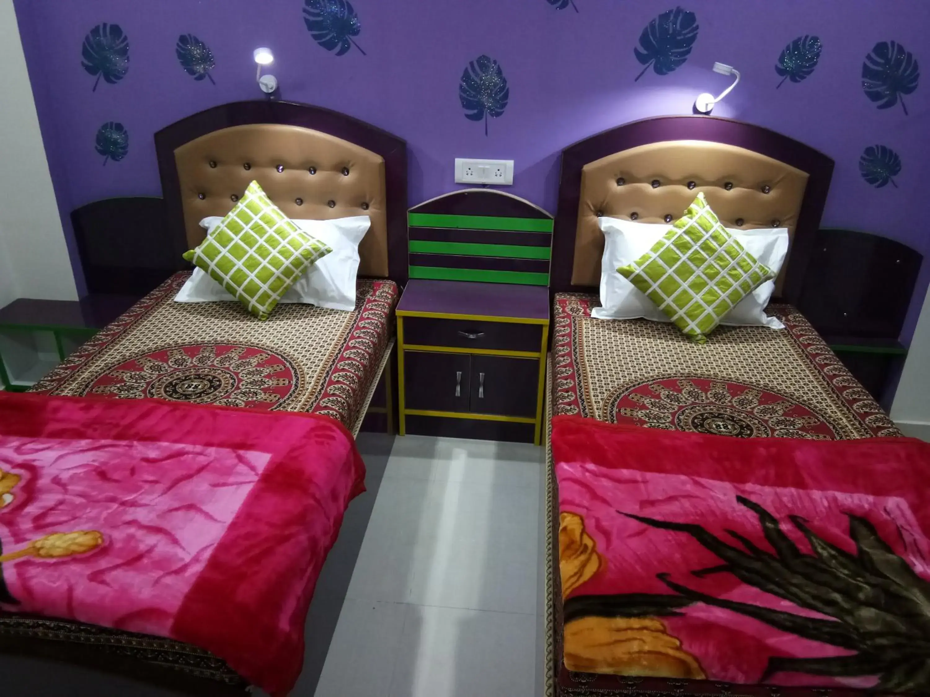 Photo of the whole room, Bed in Friends Home Stay - Agra