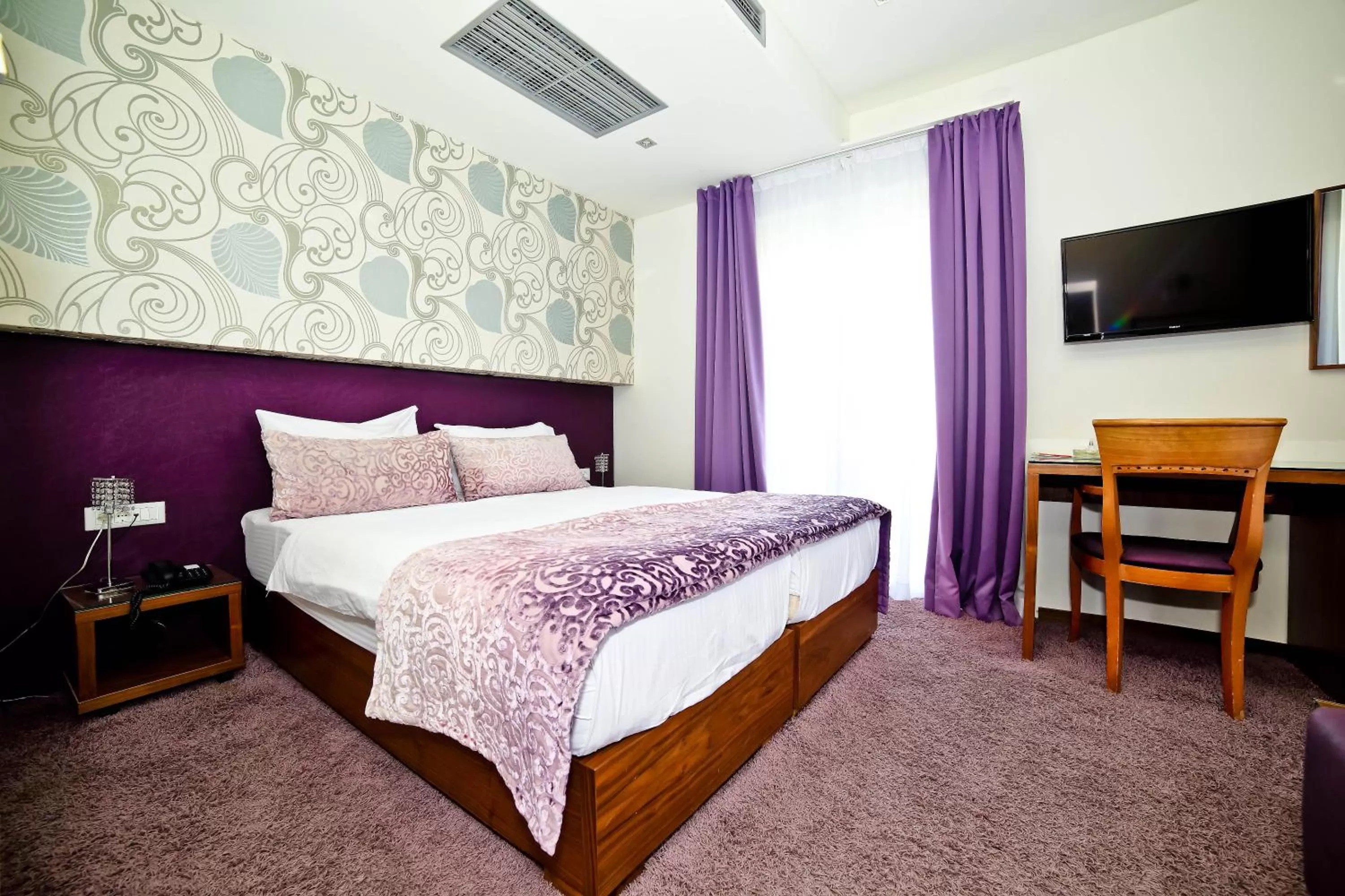 Bed in Hotel San Antonio