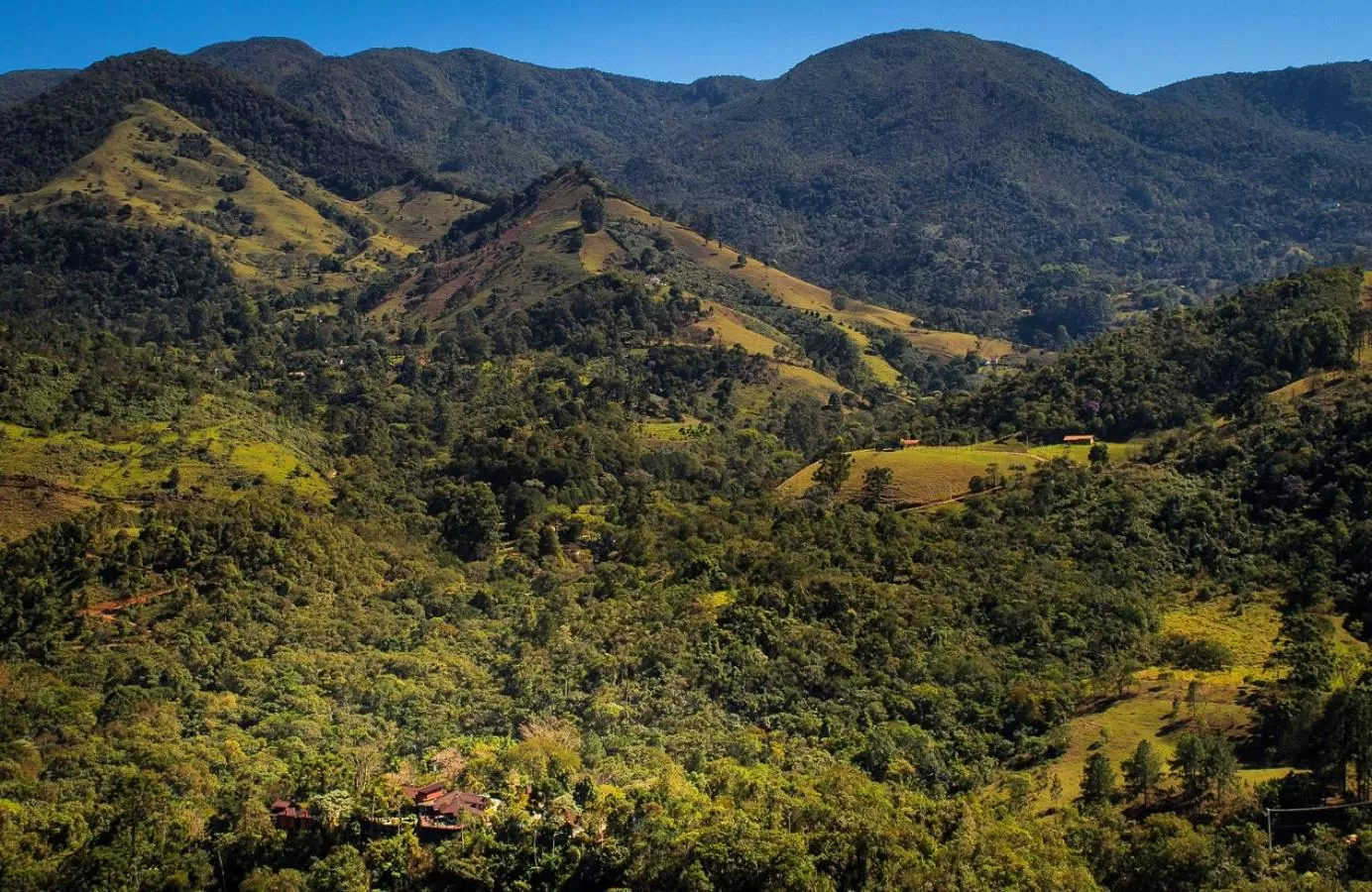 Bird's eye view in Pousada Vila Santa Barbara