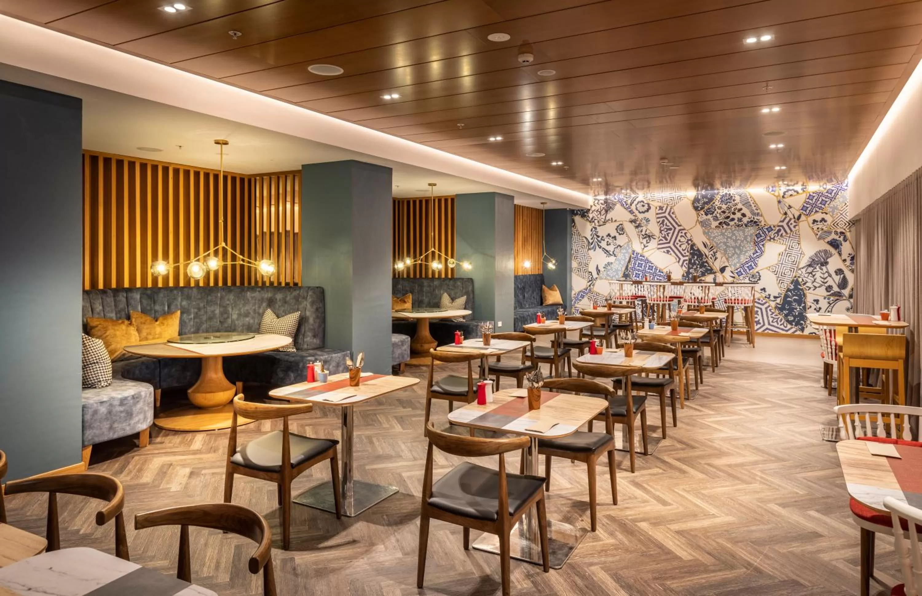 Dining area in M Social Auckland