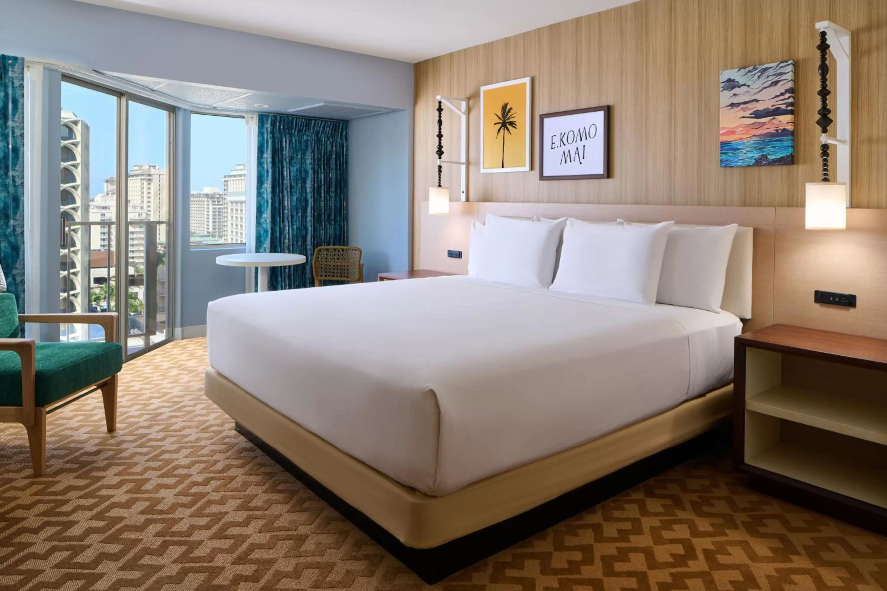 Bed in Waikiki Malia