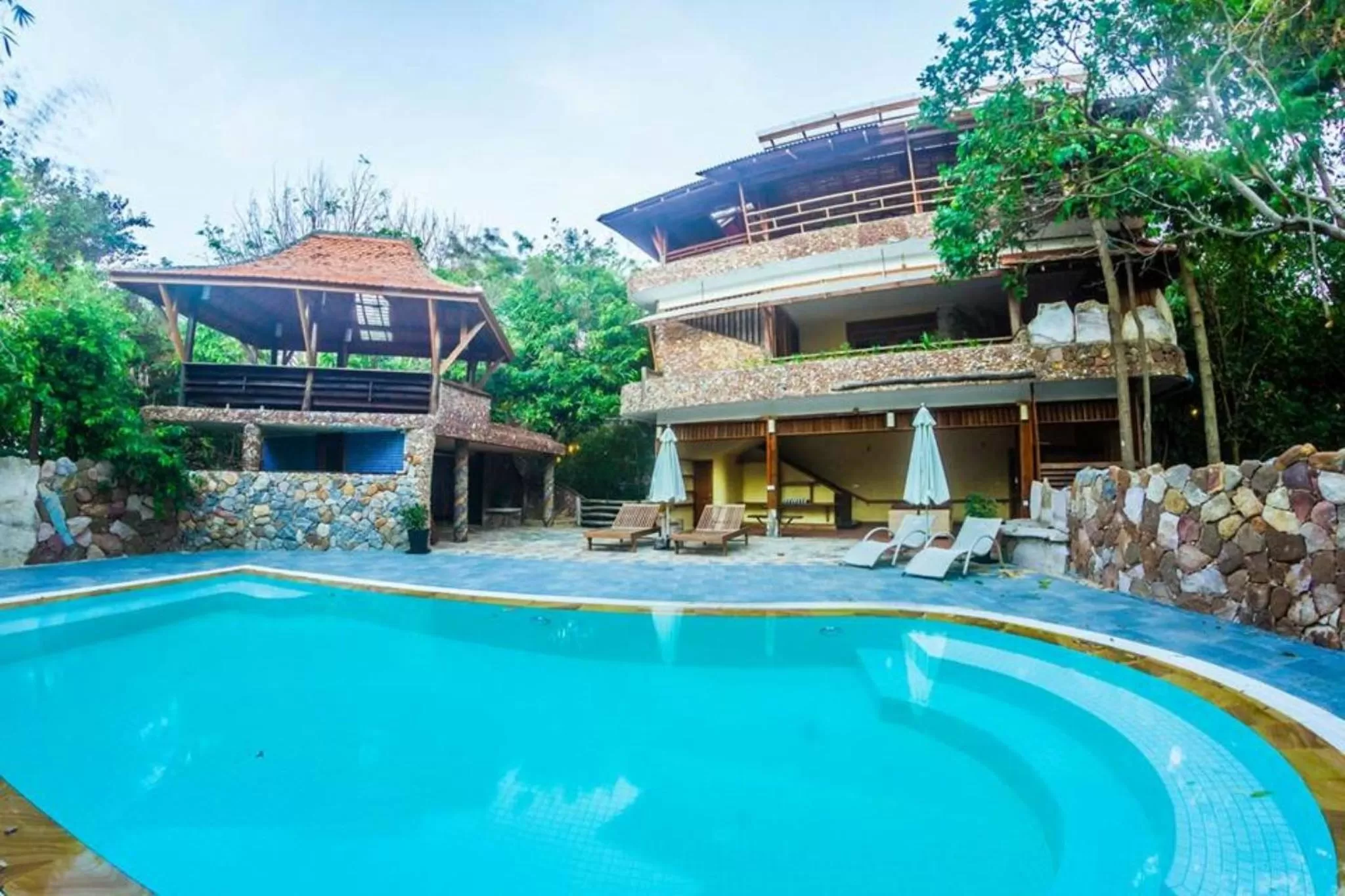 Pool view in Veranda Natural Resort