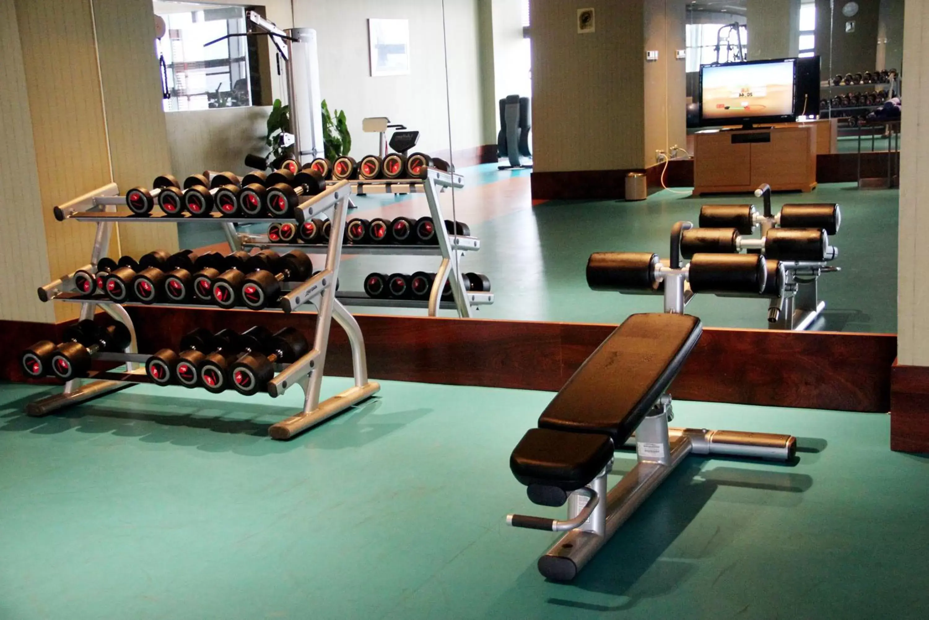 Fitness centre/facilities, Fitness Center/Facilities in Crowne Plaza Hefei, an IHG Hotel