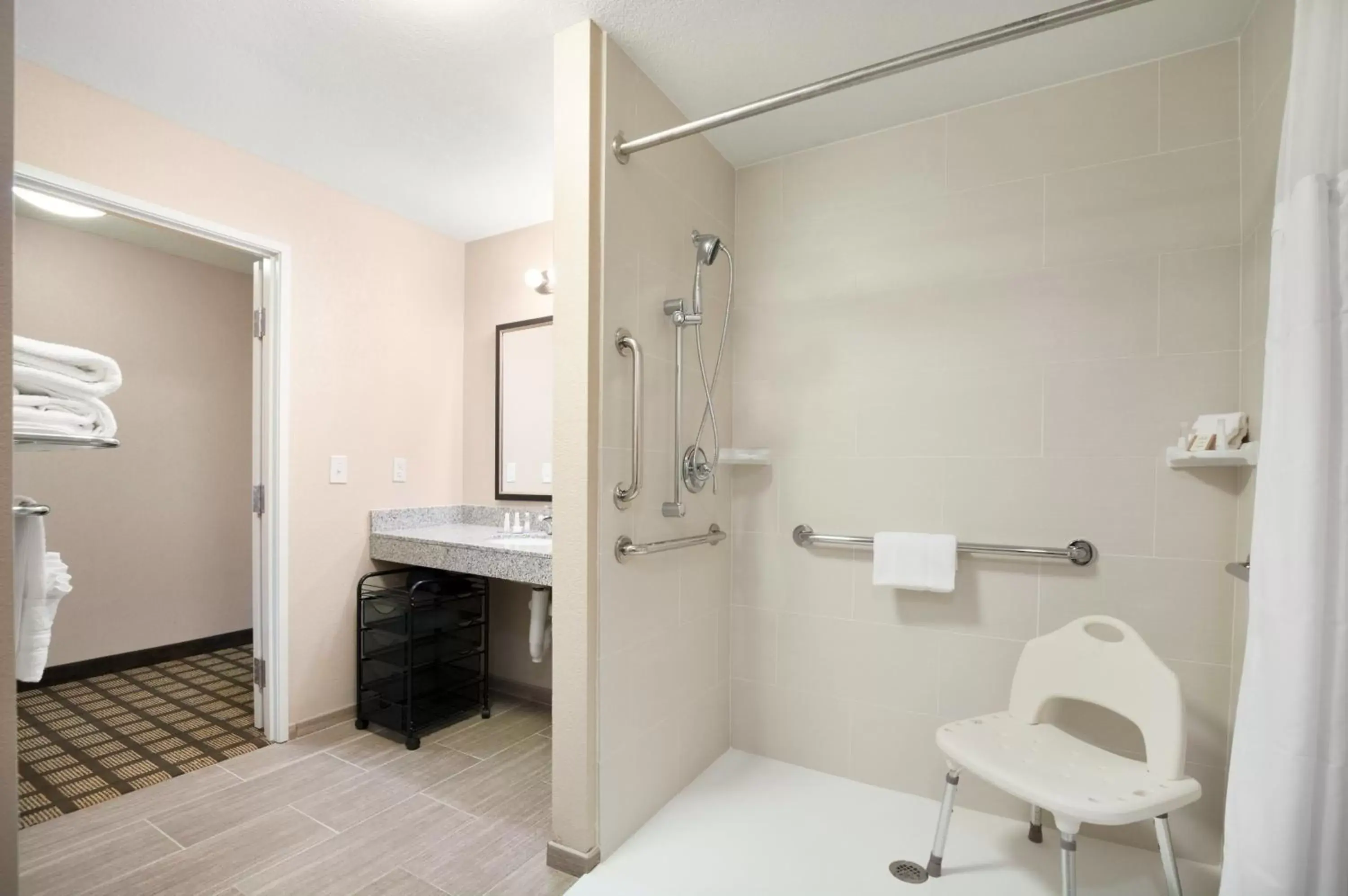 Shower, Bathroom in Baymont Inn & Suites by Wyndham Odessa