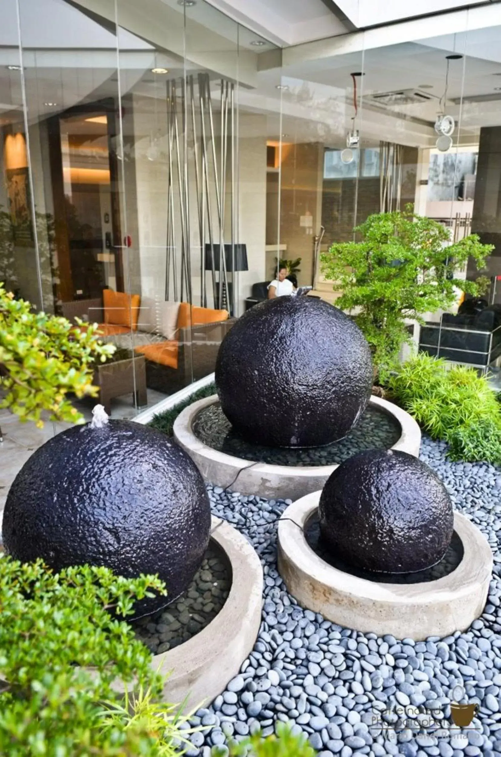 Decorative detail in D'Hotel & Suites Decorative detail in D'Hotel & Suites