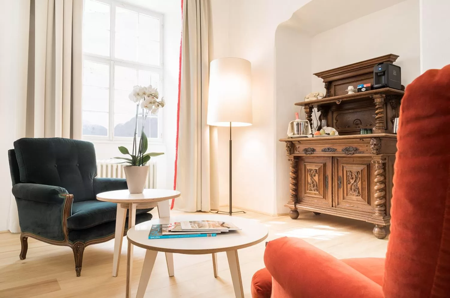 Photo of the whole room in Hotel Schloss Leopoldskron