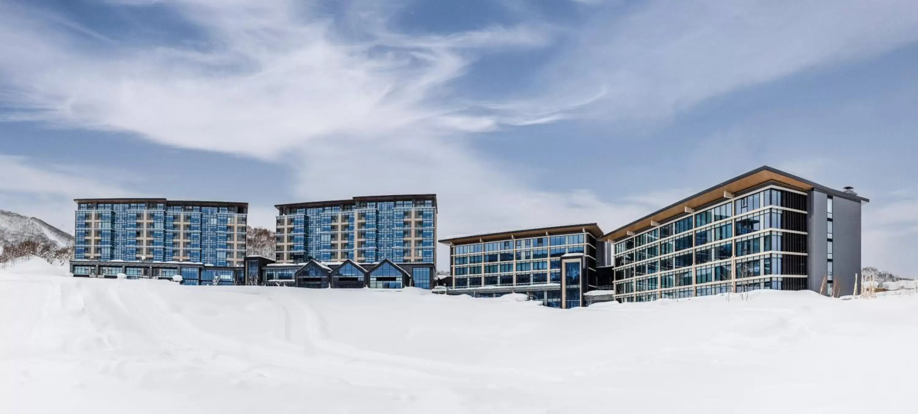 Property building, Winter in Park Hyatt Niseko Hanazono