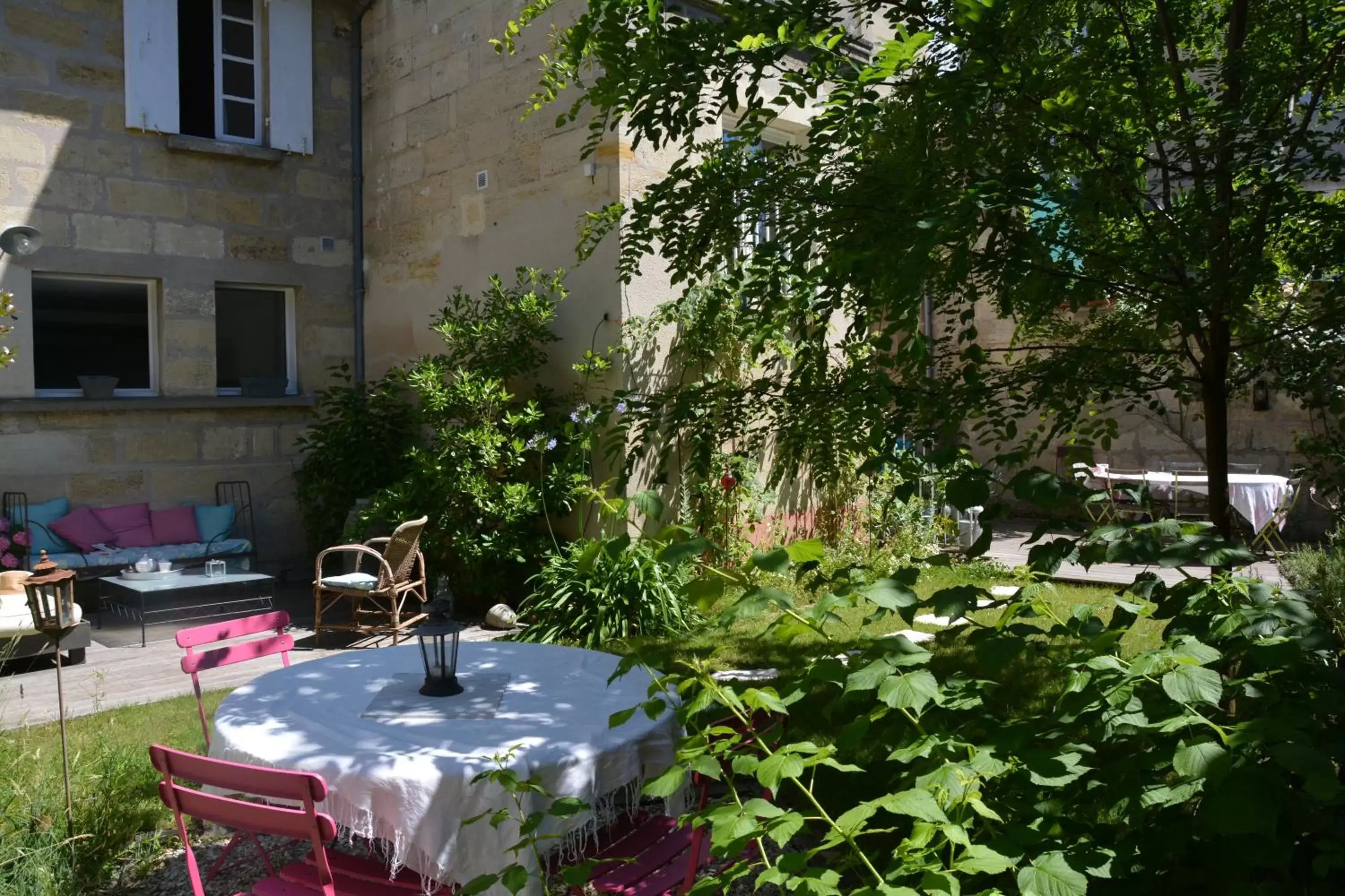 Garden in la maison